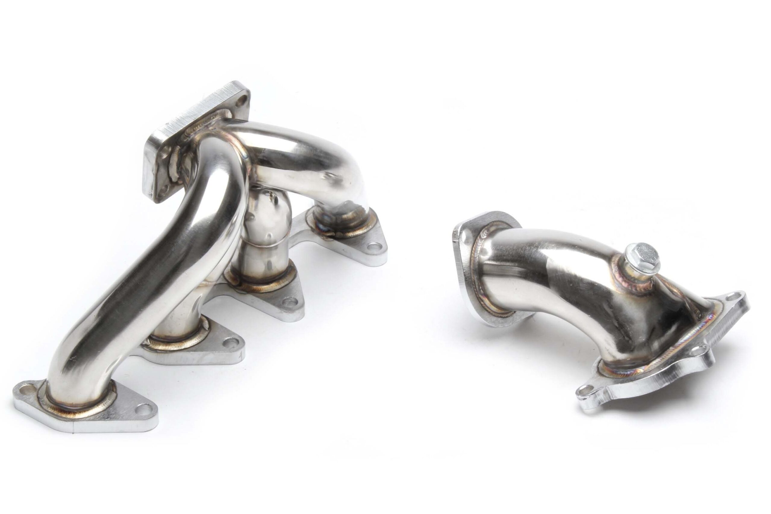 Edelstahl Turbokrümmer mit T25 Flansch/ passend für Opel Ascona C/Astra F/Calibra/Omega A/Vectra A mit C20 NE+C20ZE Motoren