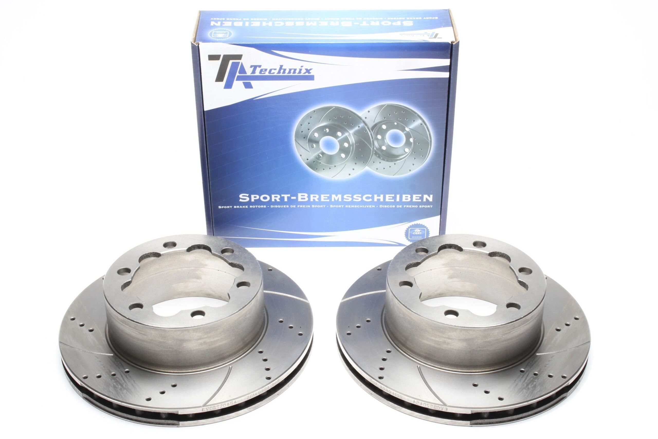 Sport Bremsscheiben Satz Hinterachse passend für Mercedes Benz Sprinter/VW Crafter