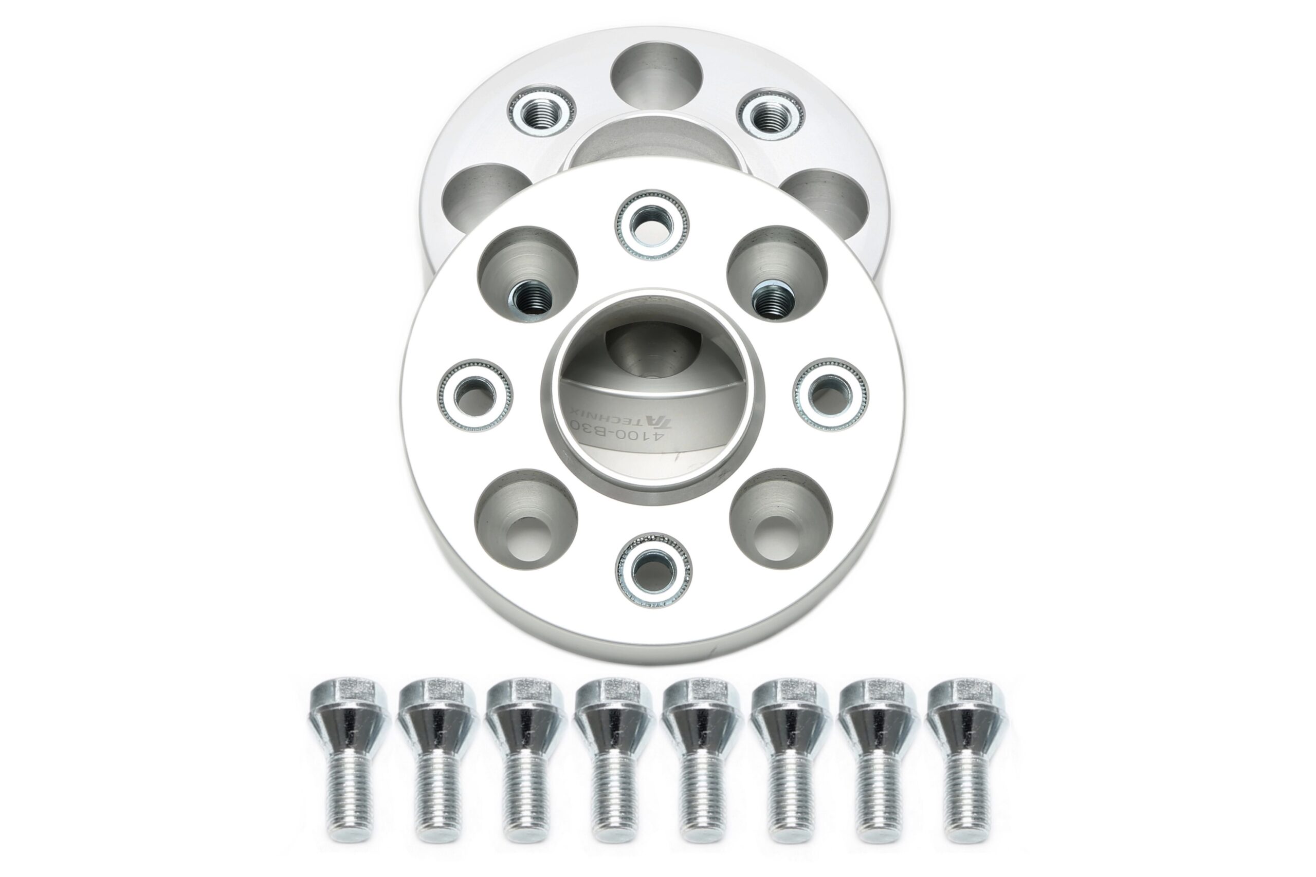 Spurverbreiterungsset für OEM Radschrauben 30mm pro Seite/60mm pro Achse, LK 4x100, NLB 57,1