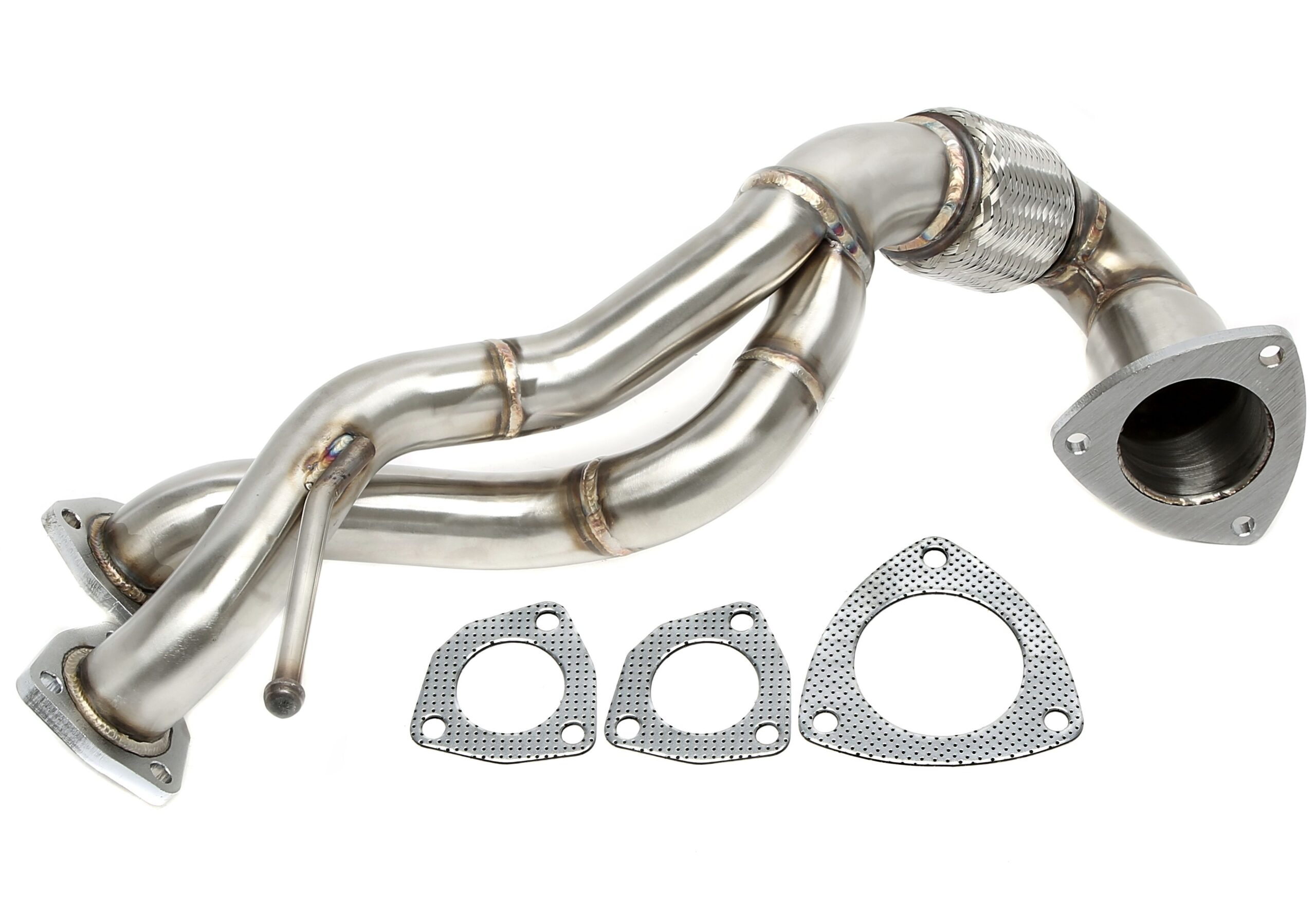 Downpipe mit Flexrohr vor Y-Pipe passend für Audi TT Typ 8N