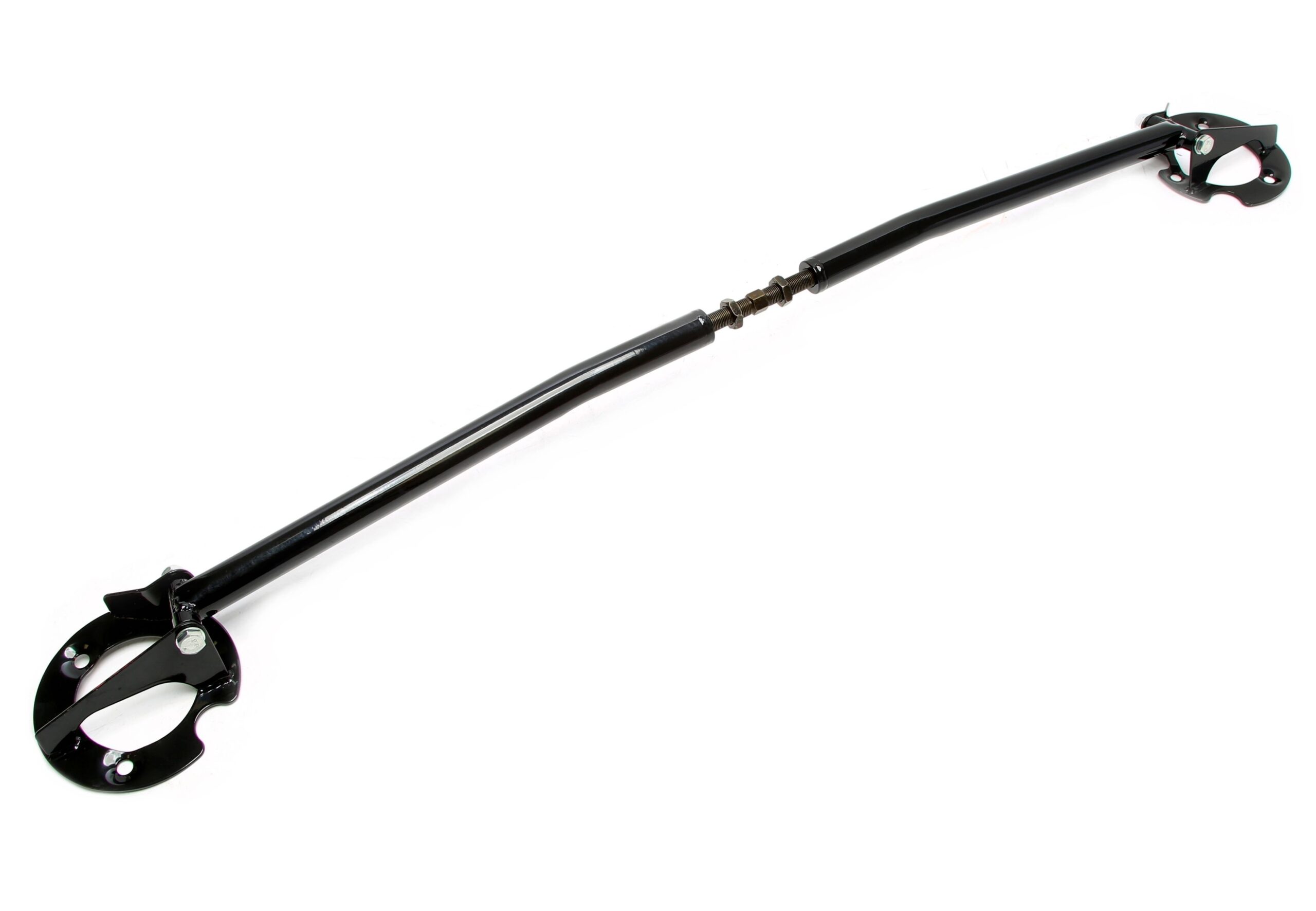 Stahl-Domstrebe schwarz passend für BMW 5er E39, 6+8 Zylinder Benziner / 4+6 Zylinder Diesel