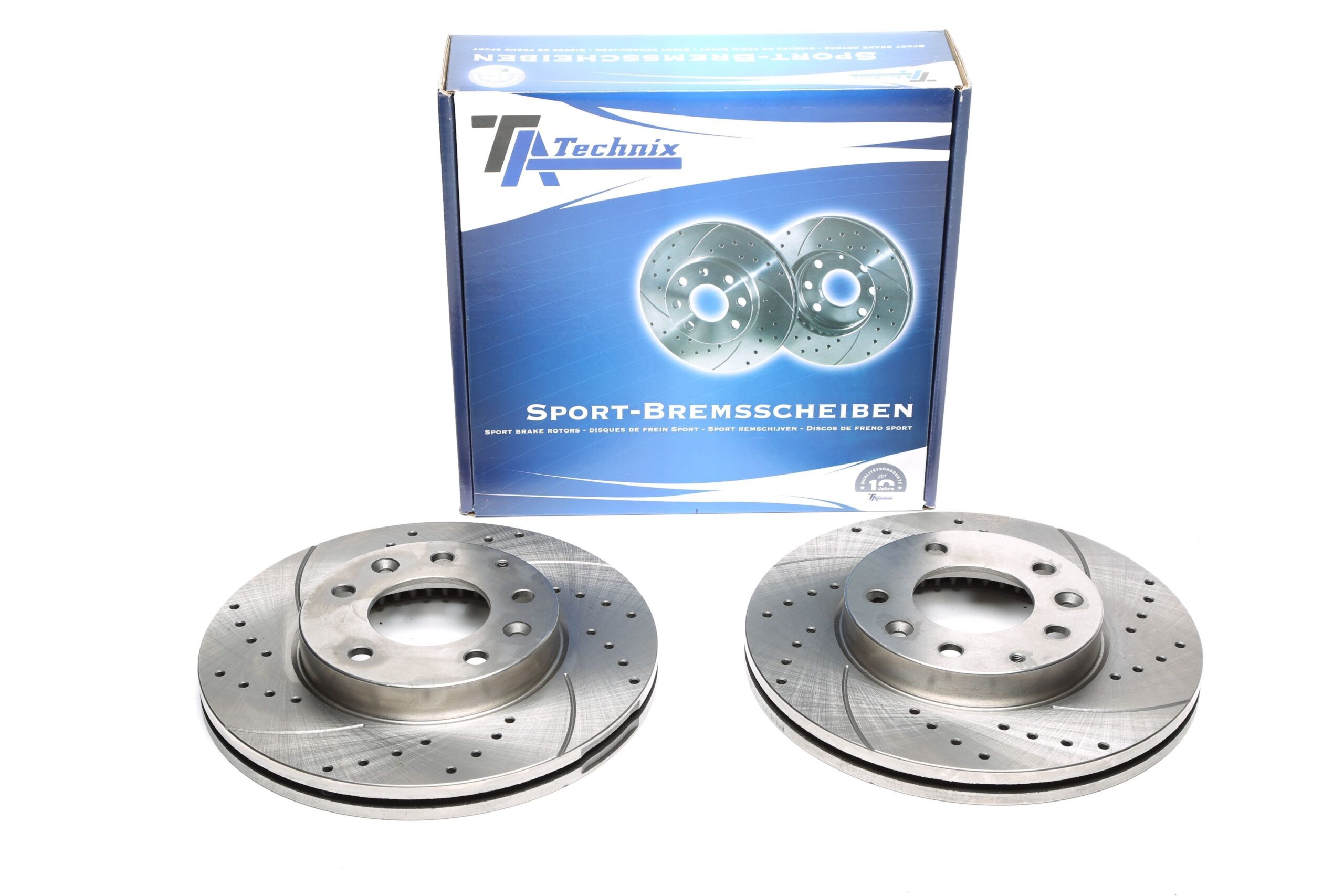 Sport Bremsscheiben Satz Vorderachse passend für Mazda 323F VI / 323S VI / 626 V SW / Mazda 6 / Mazda 6 Hatchback / Premacy