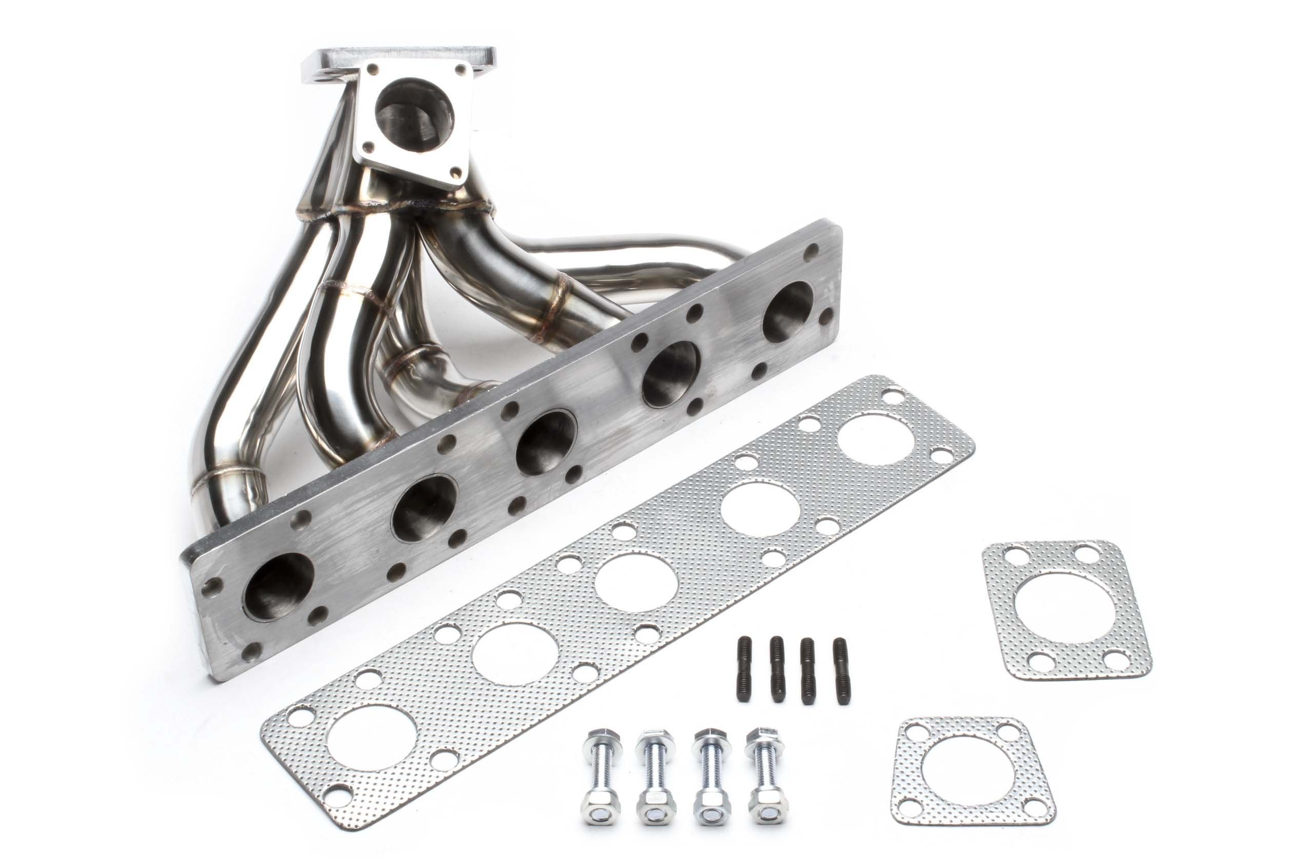 Edelstahl Turbokrümmer passend für Audi 80/100/200/A6/Coupe/Quattro S2/RS2/S4/S6/5-Zyl 20V