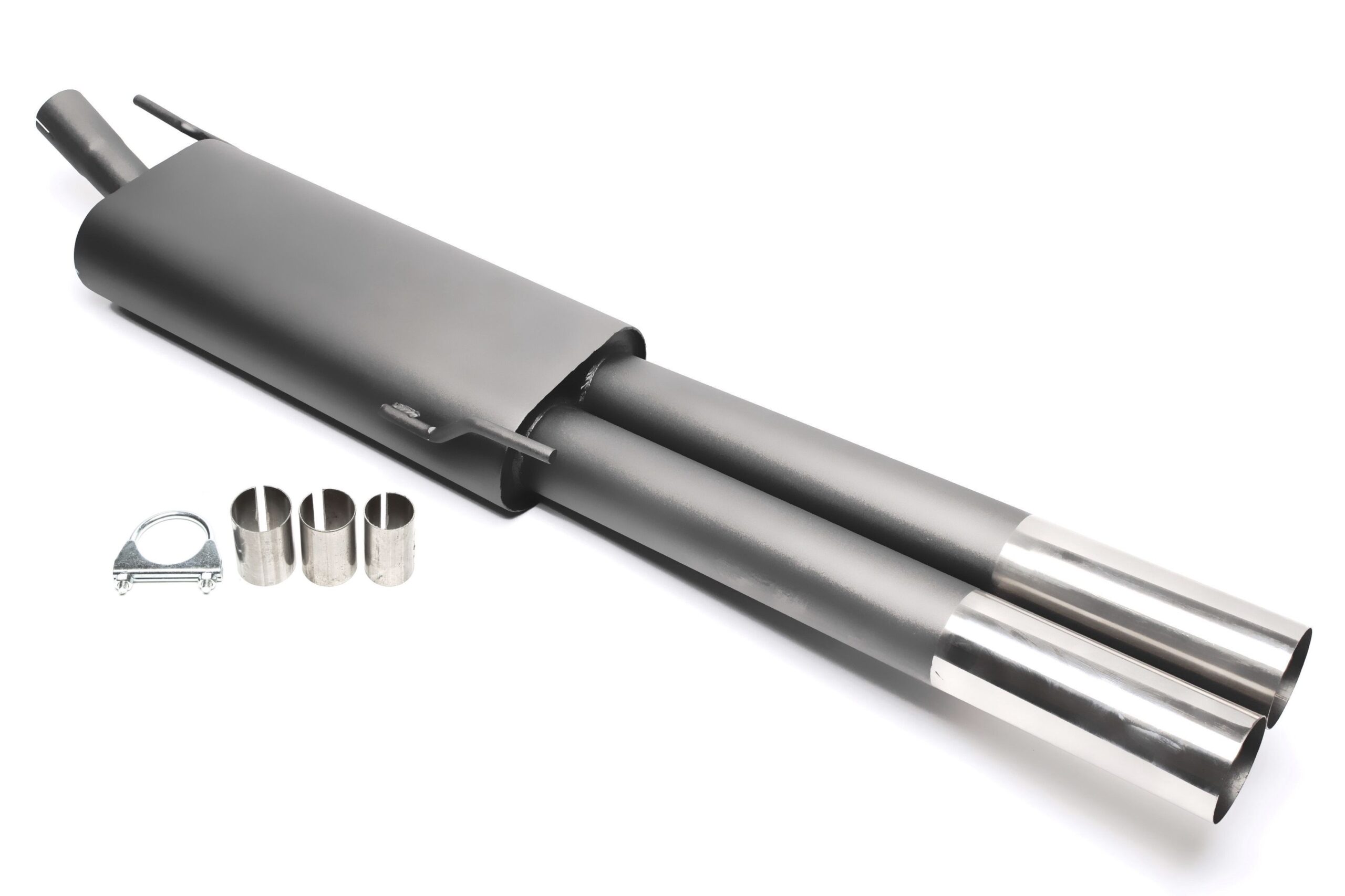 Sportendschalldämpfer 2x76mm passend für VW Golf III Variant, Vento