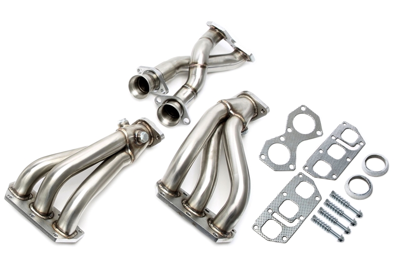 Y-Pipe (Katersatz) aus Fächerkrümmer passend für VW Golf IV R32, Audi TT ,Audi A3 , VW Golf V mit 3.2l V6 Motoren