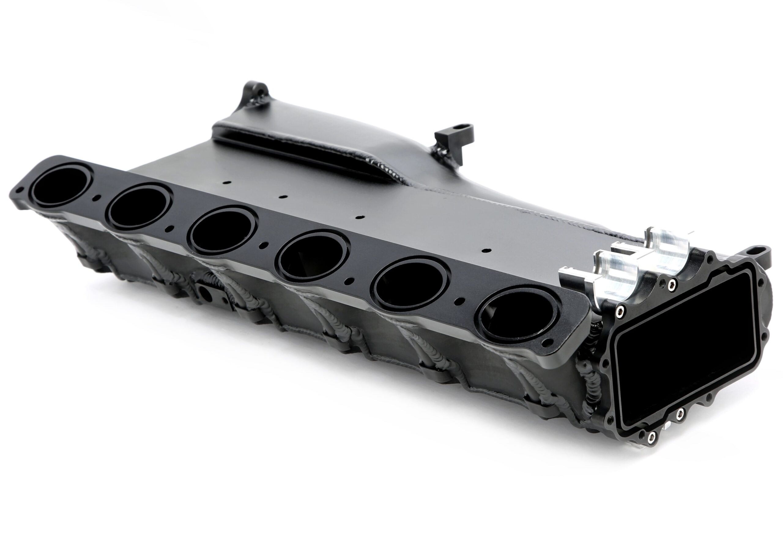 Aluminium Ansaugbrücken Set schwarz passend für BMW 1er Serie, 2er Serie, 3er Serie, 4er Serie, 5er Serie, 6er Serie, 7er Serie, X3er, X4er - Motorcode B58/Gen 1