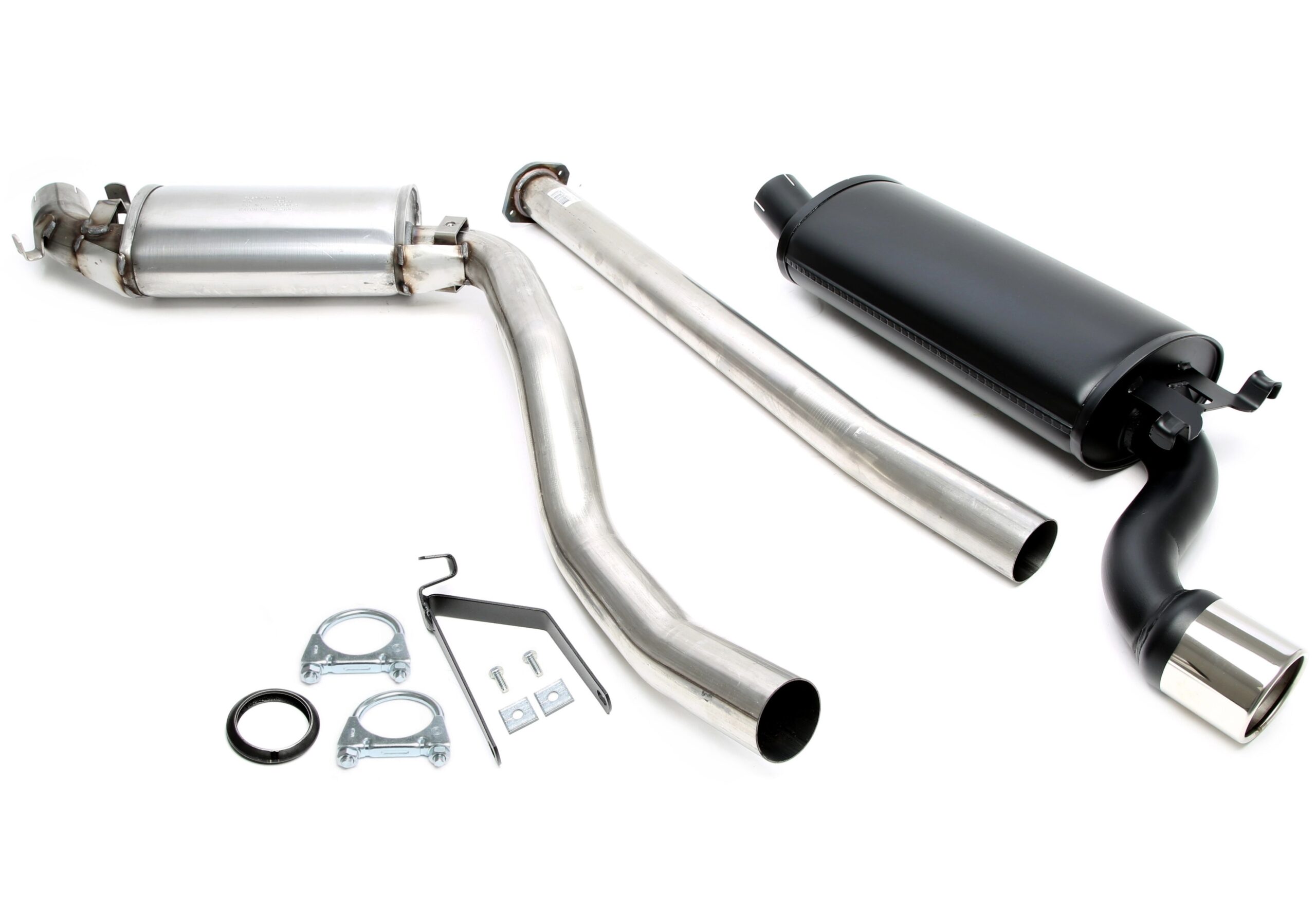 Sportauspuffanlage 1x90mm passend für Saab 9000 Schrägheck Typ YS3C