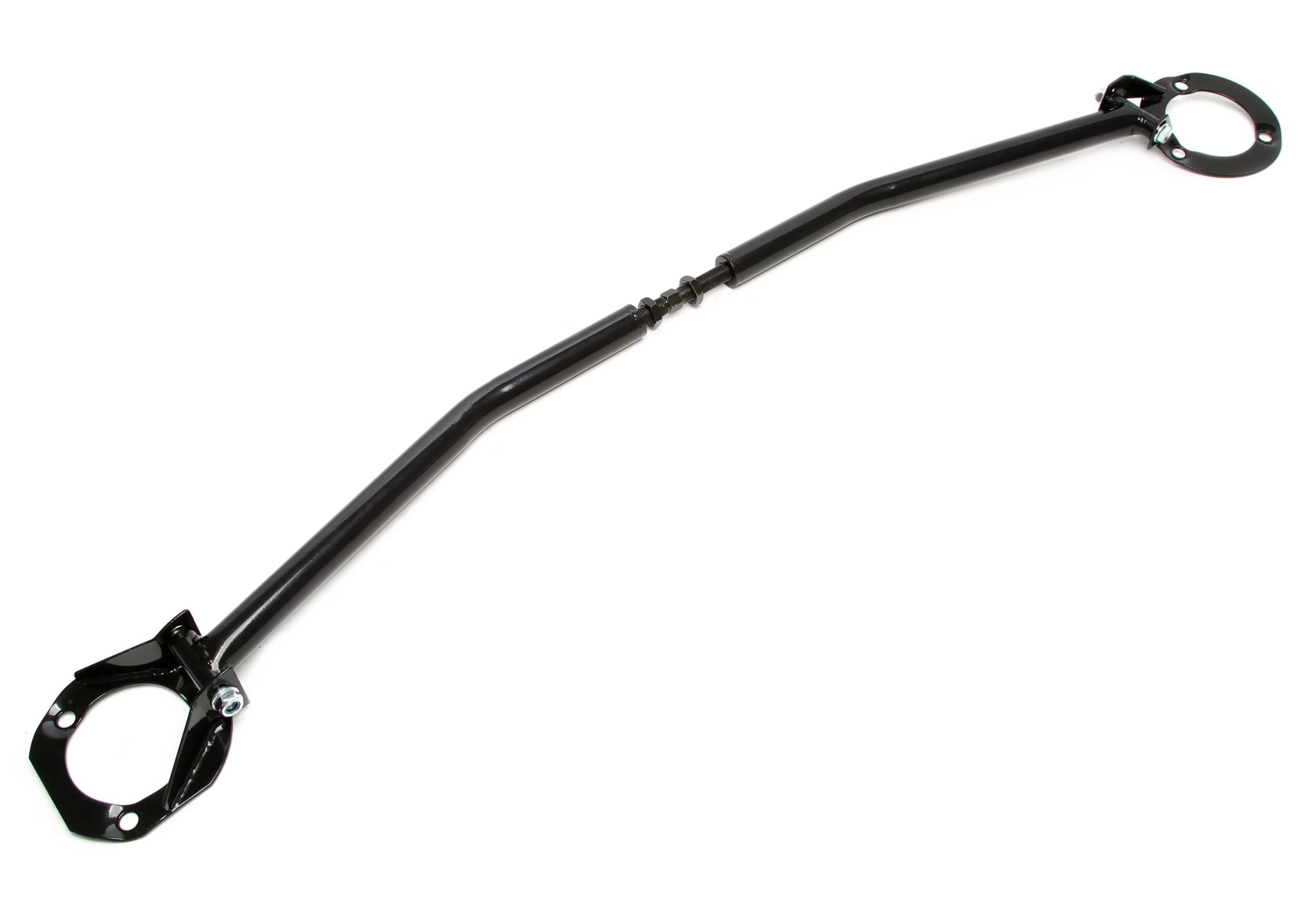 Stahl-Domstrebe schwarz passend für BMW 3er E46 6-Zylinder
