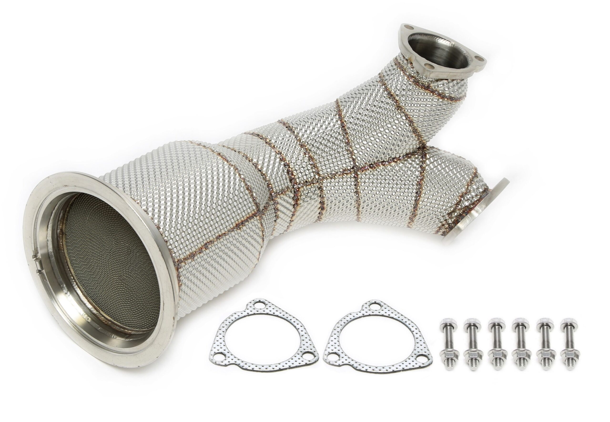Downpipe mit Hitzeschild und Katalysator passend für Audi SQ5 3.0l TFSI V6 Turbo Typ FY_