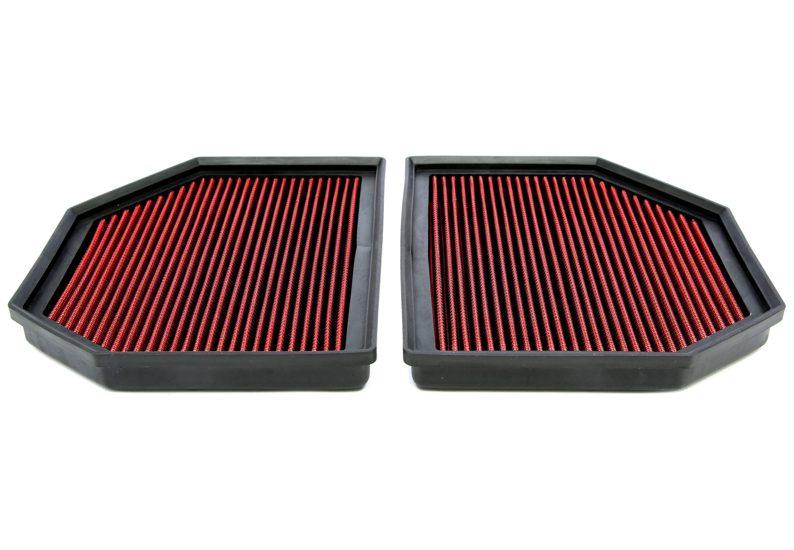 Sportluftfilter Set passend für BMW 2er Serie (F87) / 3er Serie (F80) / 4er Serie (F82/F83) / 5er Serie (F18) / 6er Serie (F06/F12/F13) / Wiesmann MF5
