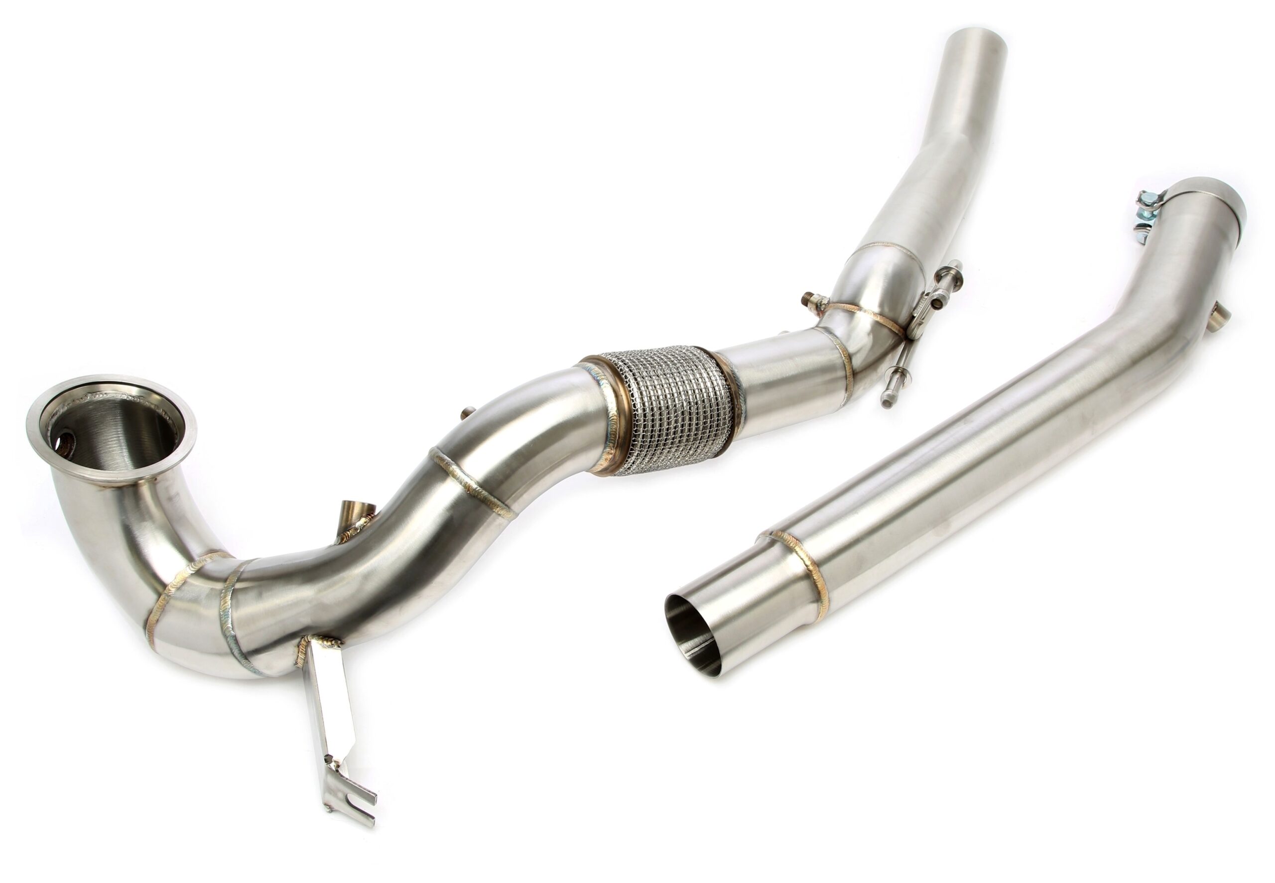 Downpipe ohne Katalysator mit OPF/2teilig passend für Audi / Seat / Skoda / VW - MQB EA888/ Generation 4