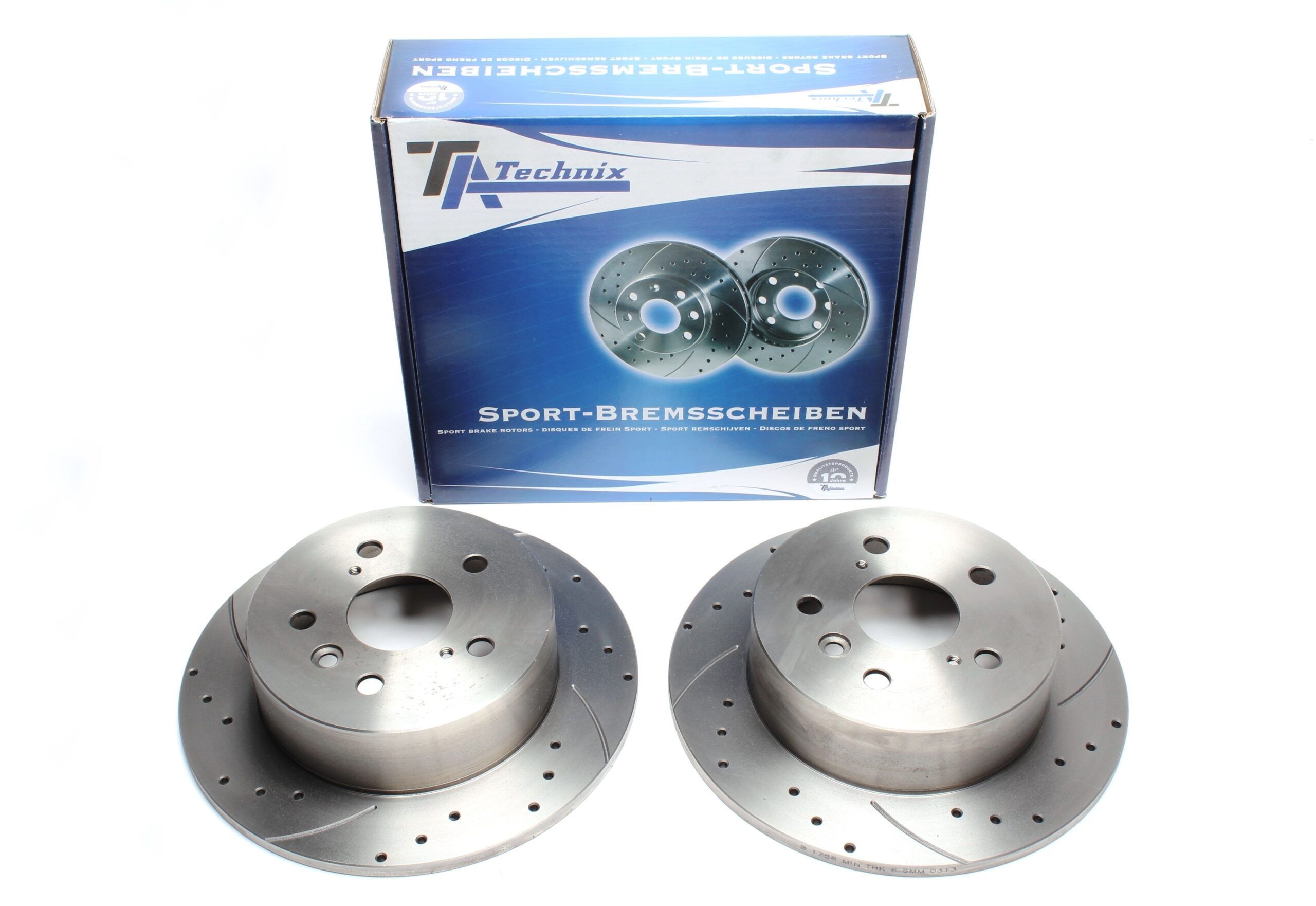Sport Bremsscheiben Satz Hinterachse passend für Toyota Camry XV3/XV4