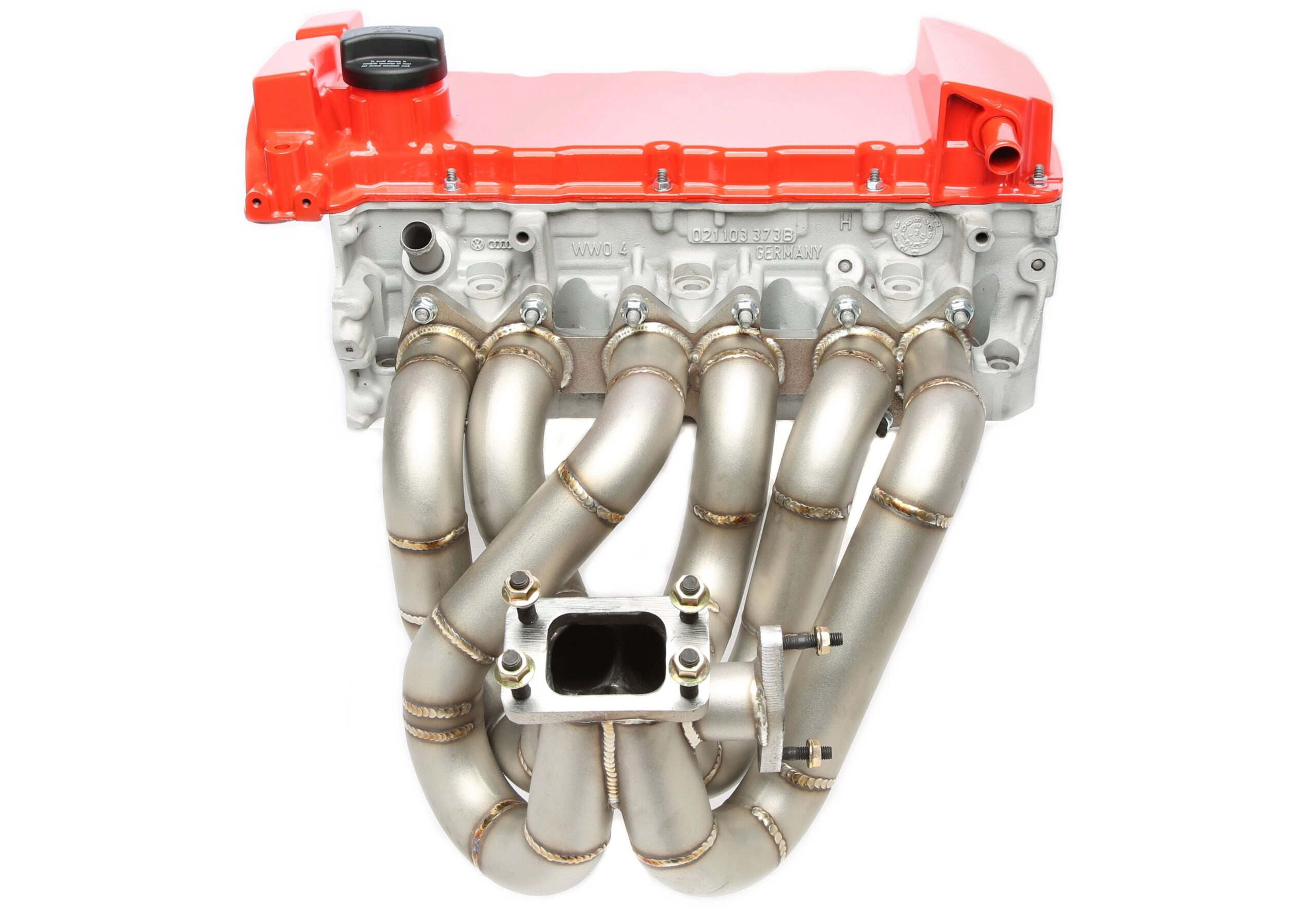 Turbokrümmer/Stossaufladungskrümmer Edelstahl passend für VR6+Turboumbauten VW Corrado / Golf III / Passat 35I / Vento