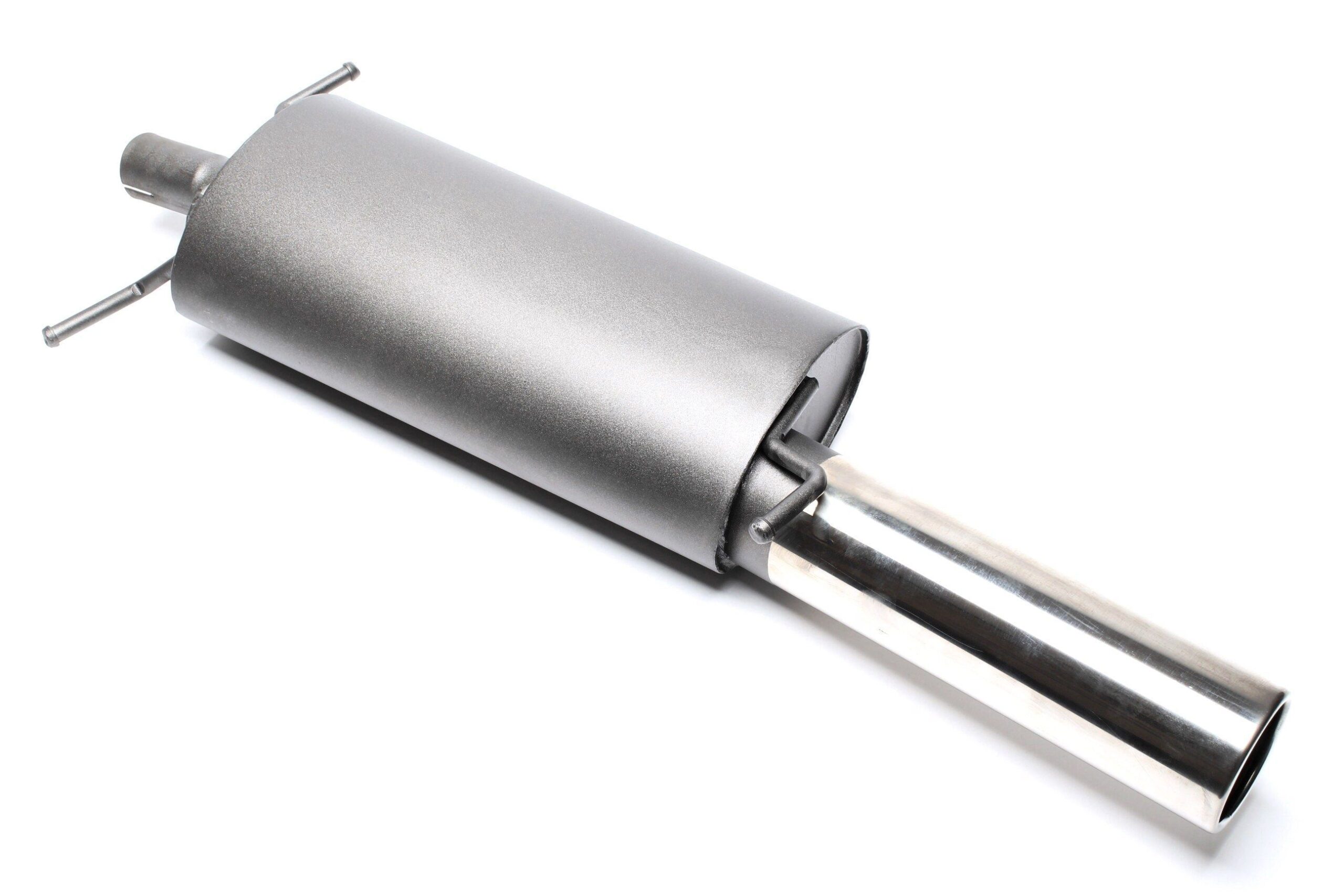 Sportendschalldämpfer 1x90mm passend für VW Golf I Cabriolet
