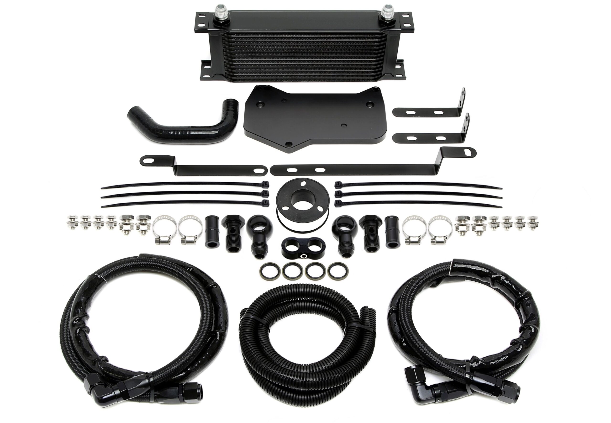 Aluminium Getriebe Ölkühler-Kit passend für Audi A3-RS (8P,8V) / Q3-RS (8U) / TT-RS (8J) mit 7-Gang DSG (DQ350, DQ380, DQ381 Getriebe)