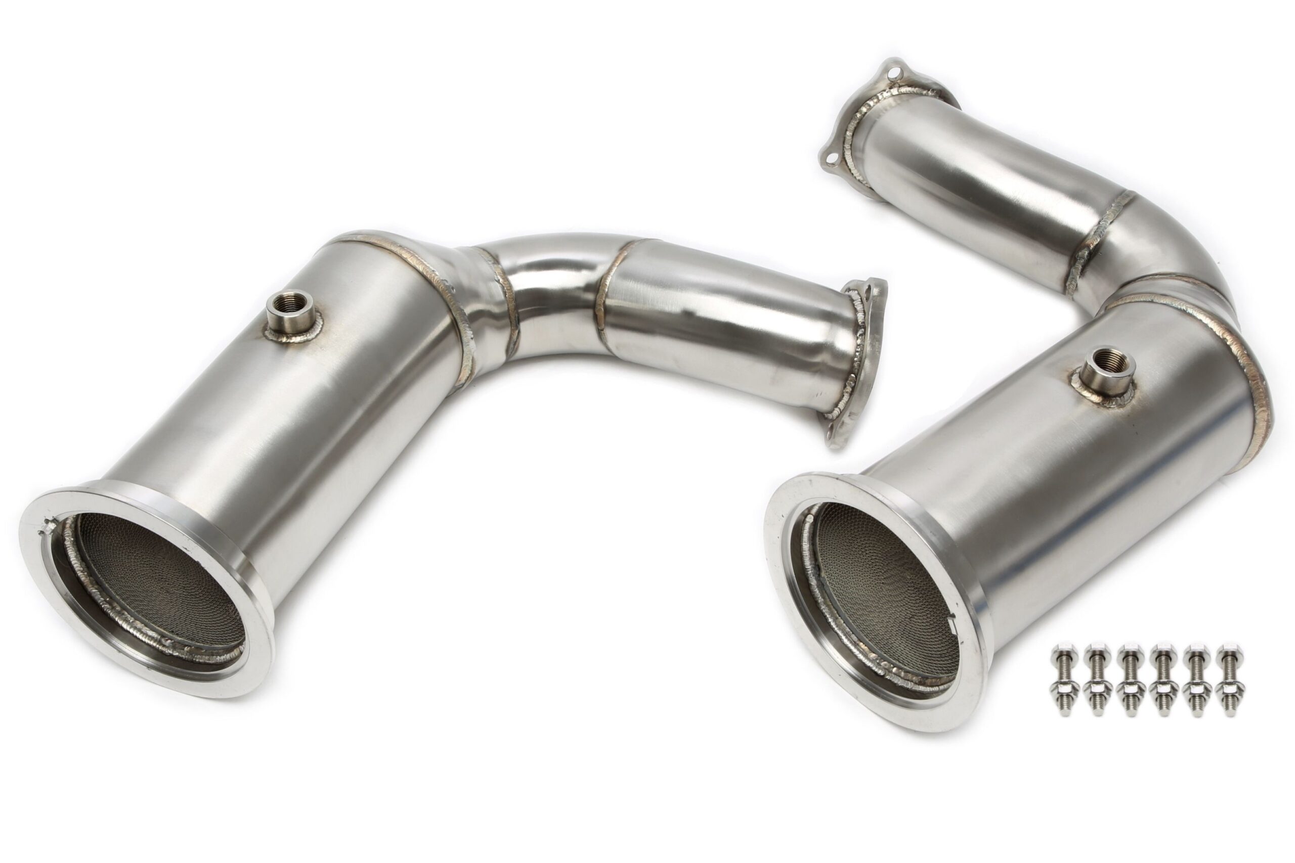 Downpipe mit Katalysator passend für Porsche Cayenne Turbo Typ 9YA