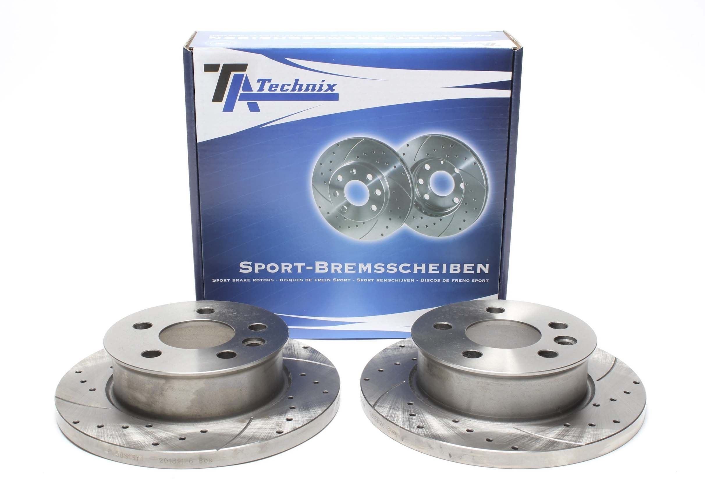 Sport Bremsscheiben Satz Vorderachse passend für VW T4