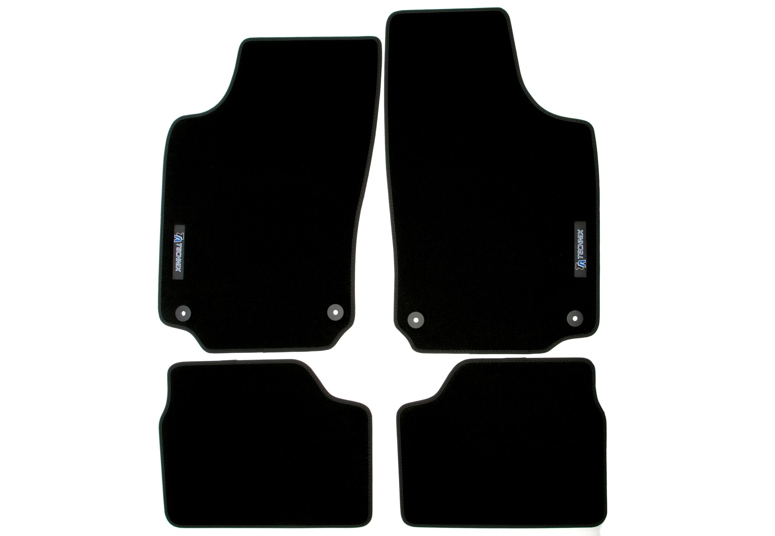 Fußmatten Set mit Logo passend für Opel Corsa C Typ X01