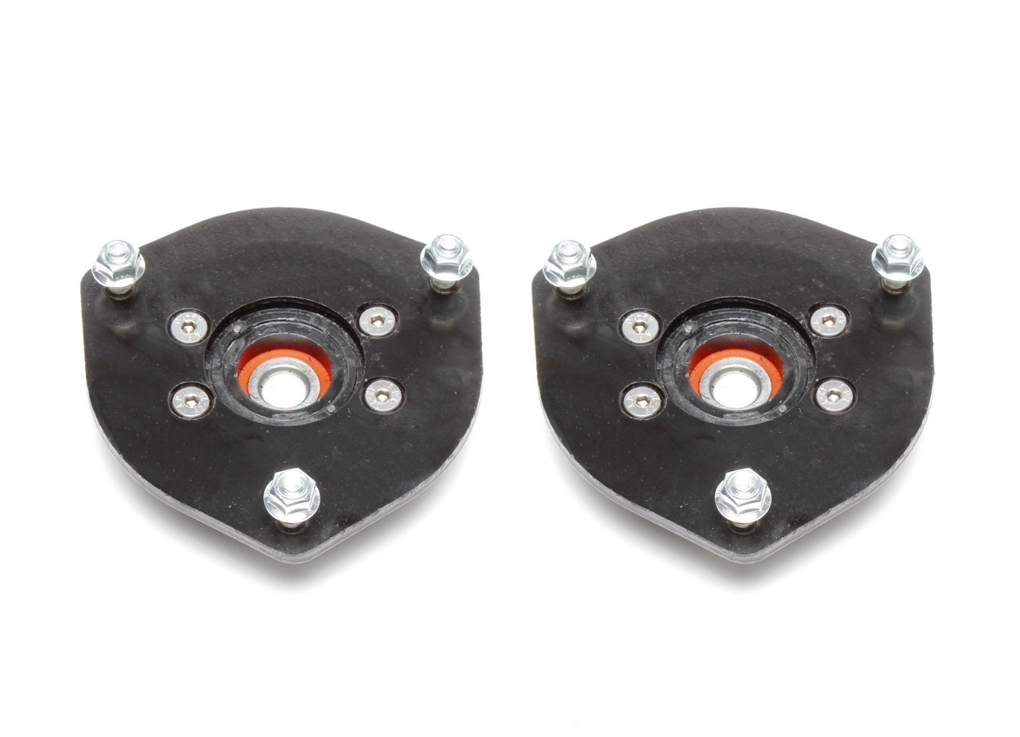 Tieferlegungs - Domlager Set / Vorderachse-10mm / passend für Audi A2 (8Z) / Seat Cordoba (6K) / Ibiza III+IV (6K, 6L) / Skoda Fabia (6Y) / Roomster (5J) / VW Fox (5Z) / Polo (6N/2) / Polo (9N)