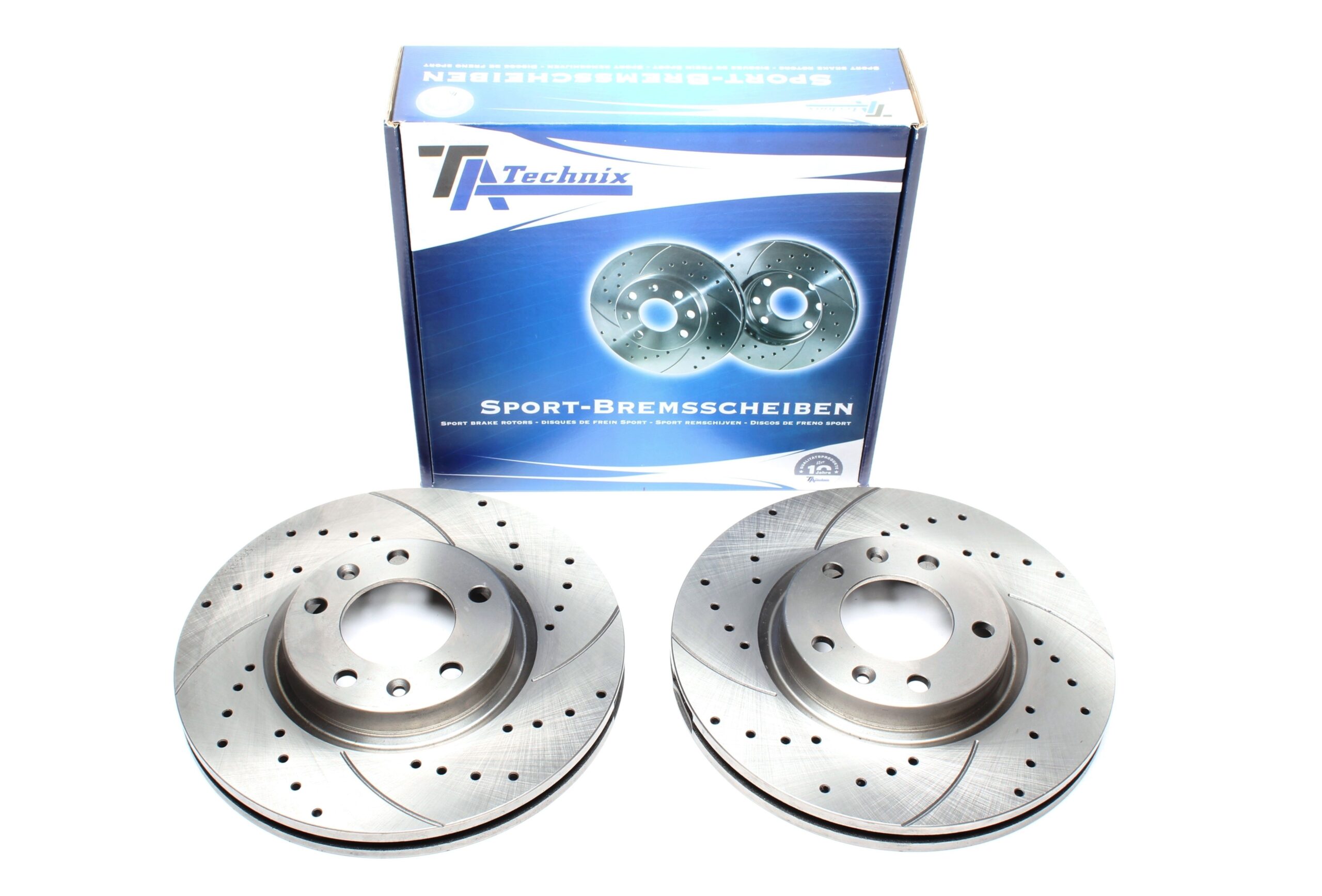 Sport Bremsscheiben Satz Vorderachse passend für Peugeot 407 / 407SW / 508 / 508SW / 607