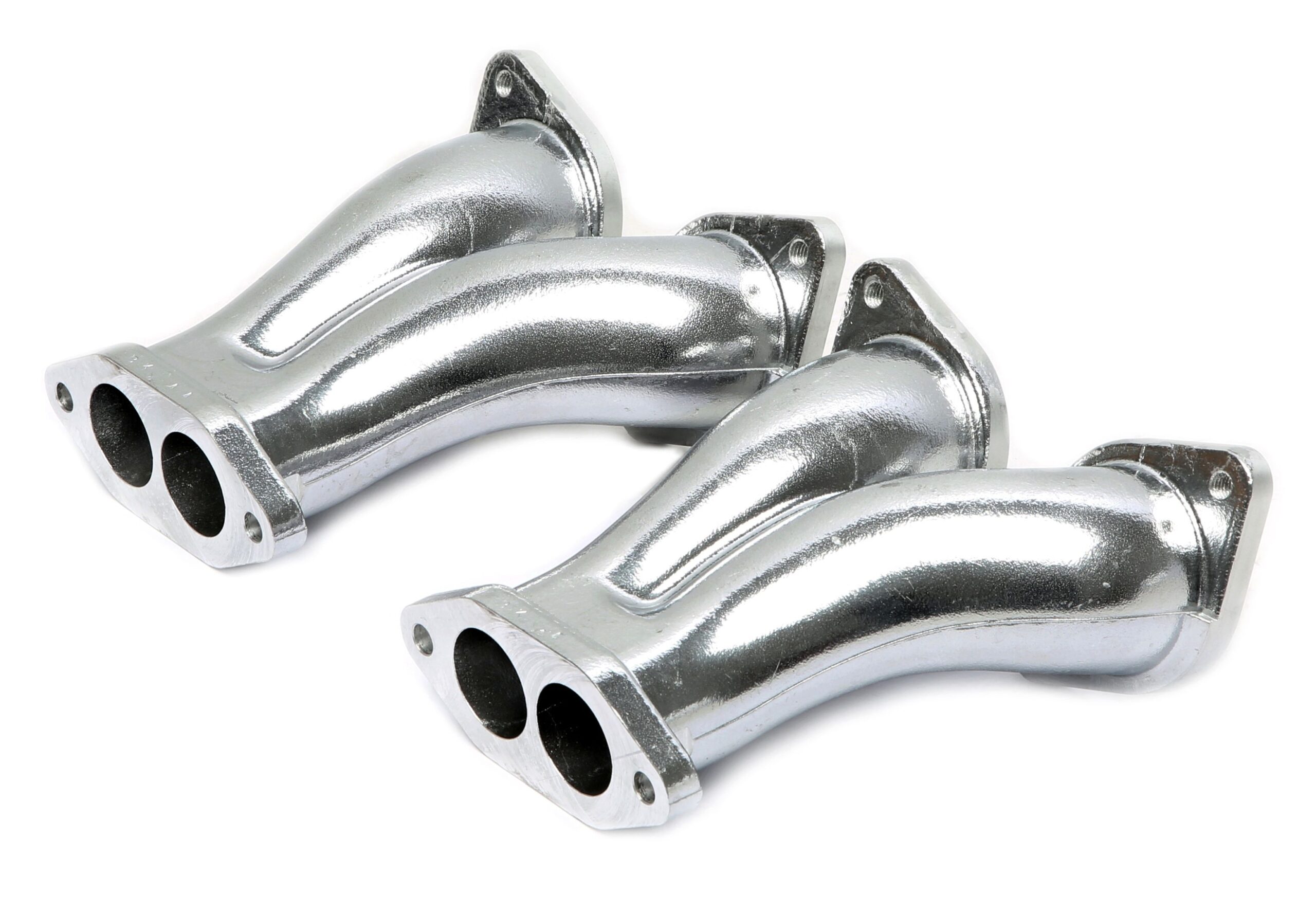 Ansaugbrücke passend für 2x Weber 40, 44 IDF Doppelvergaser / Dellorto DRLA Doppelvergaser passend an VW Typ 1 Motoren