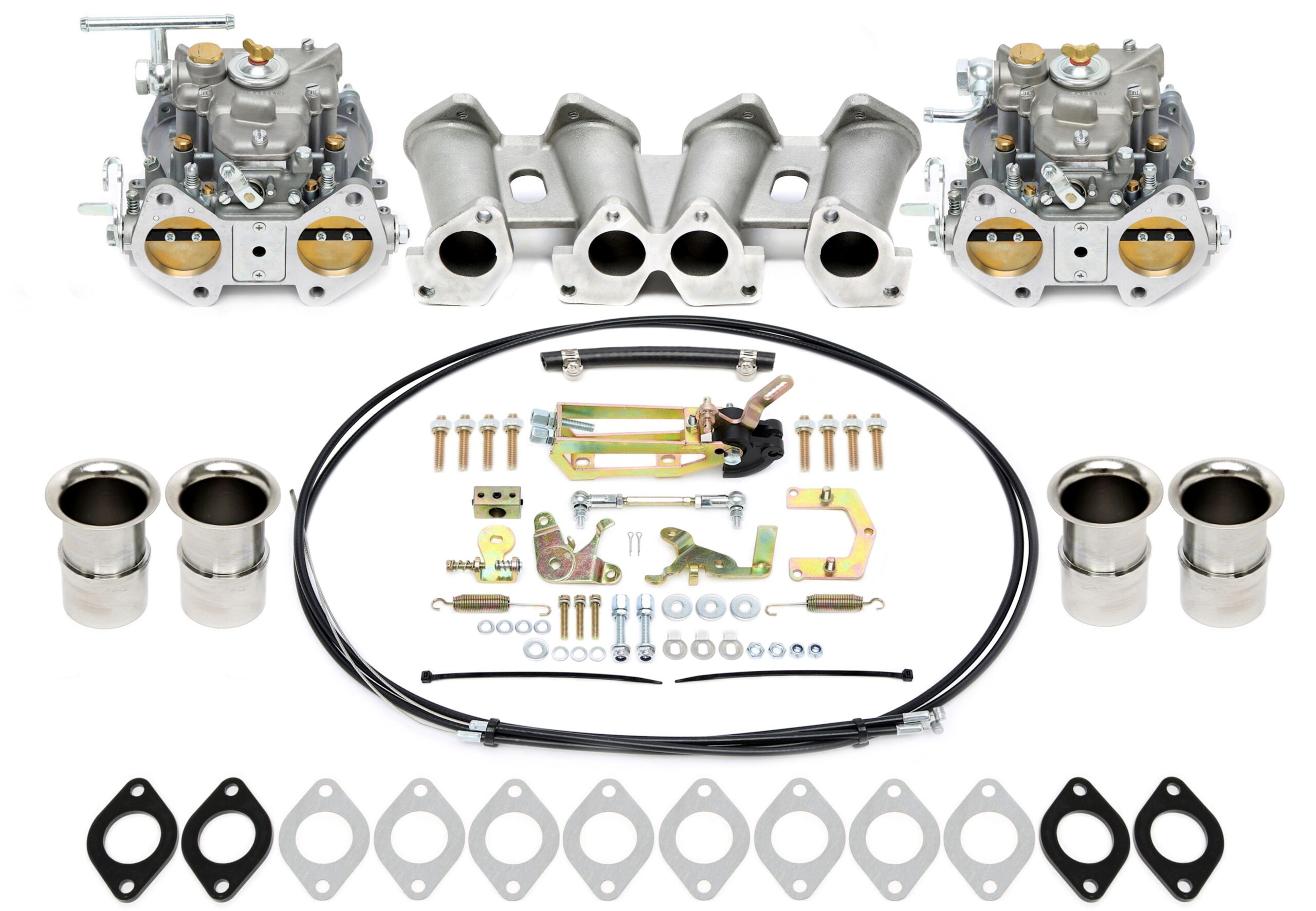 40mm DCOE Vergaser - Komplettkit passend für Seat/VW 2.0l-8V Crossflow Motoren
