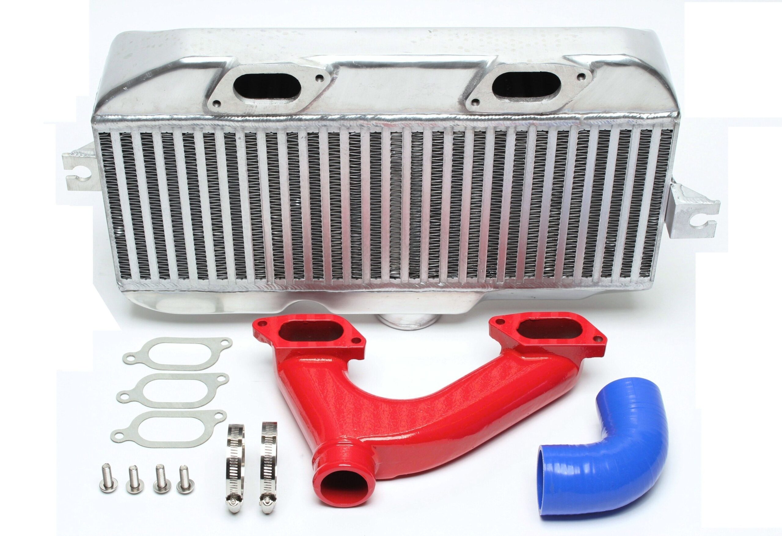 Ladeluftkühler Kit passend für Subaru Impreza WRX 2.5 STI , BJ 2005 - 2007 (sitzt oberhalb des Motors)