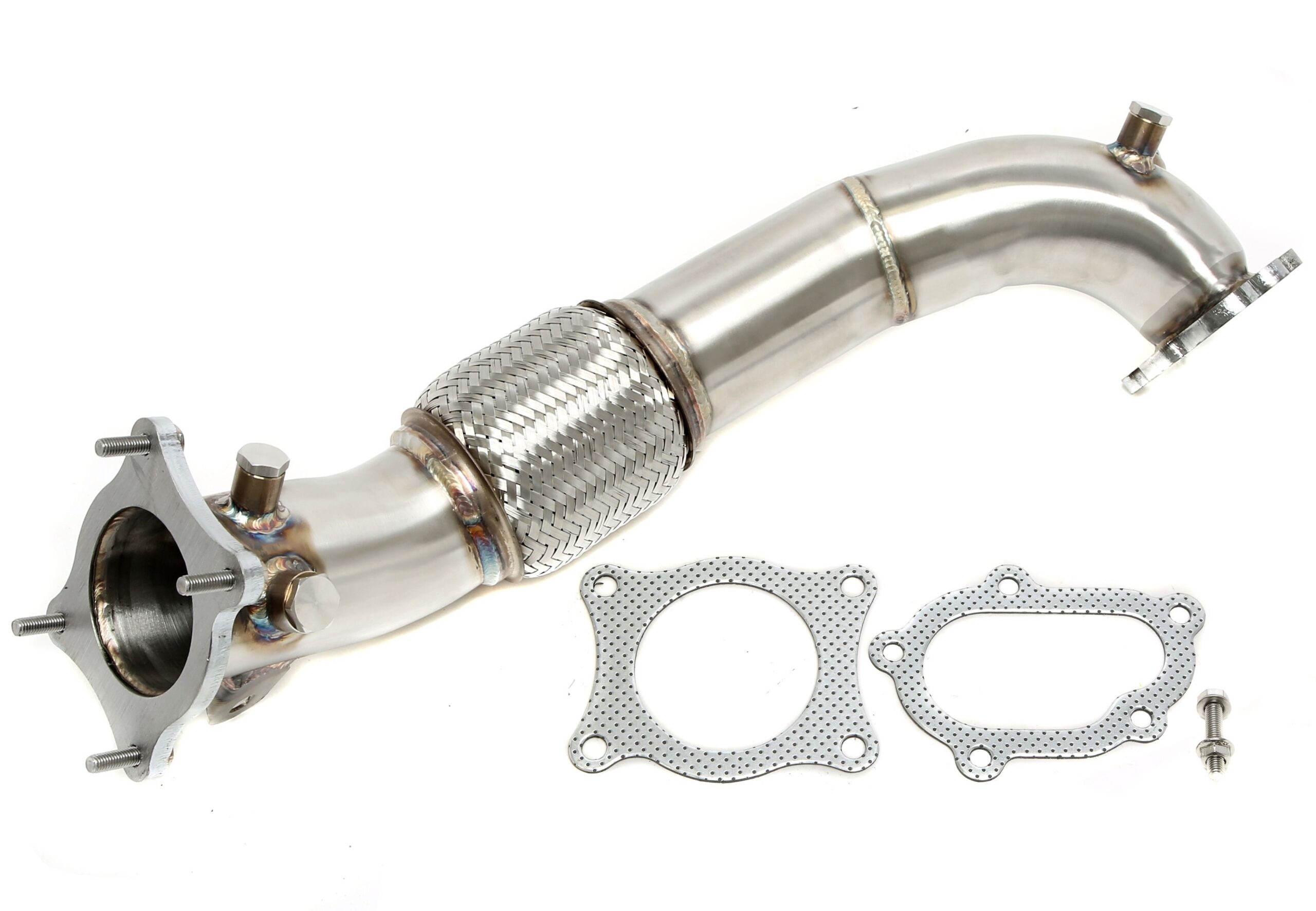 Downpipe mit Flexrohr passend für Audi A6 Typ 4G, Q5 Typ 8R, A7 Typ 4GA 3.0 TDI Biturbo