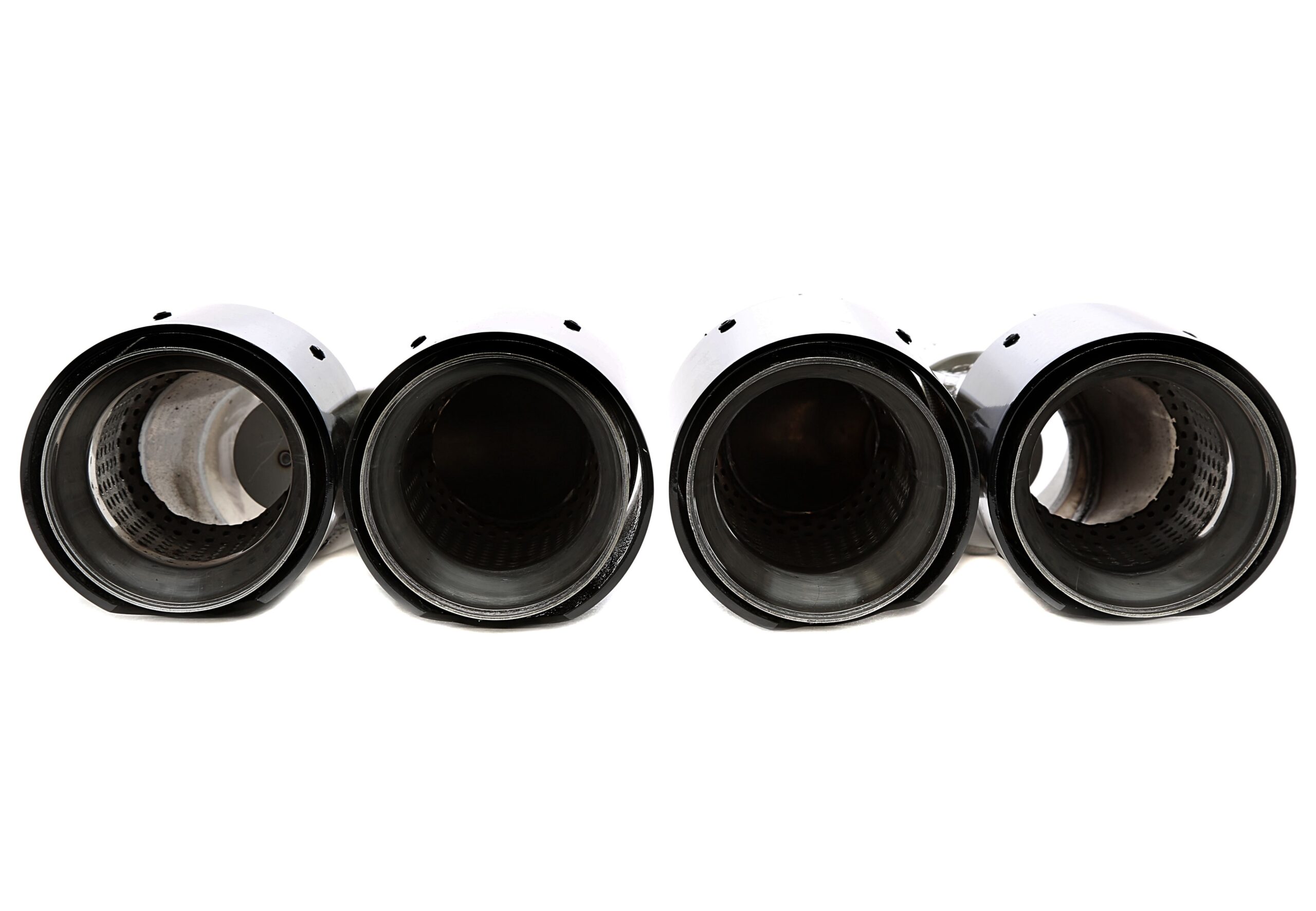 Endrohrblende zum anschrauben "double design" in chrom/glänzend passend für BMW 5er Serie (G30, G31)