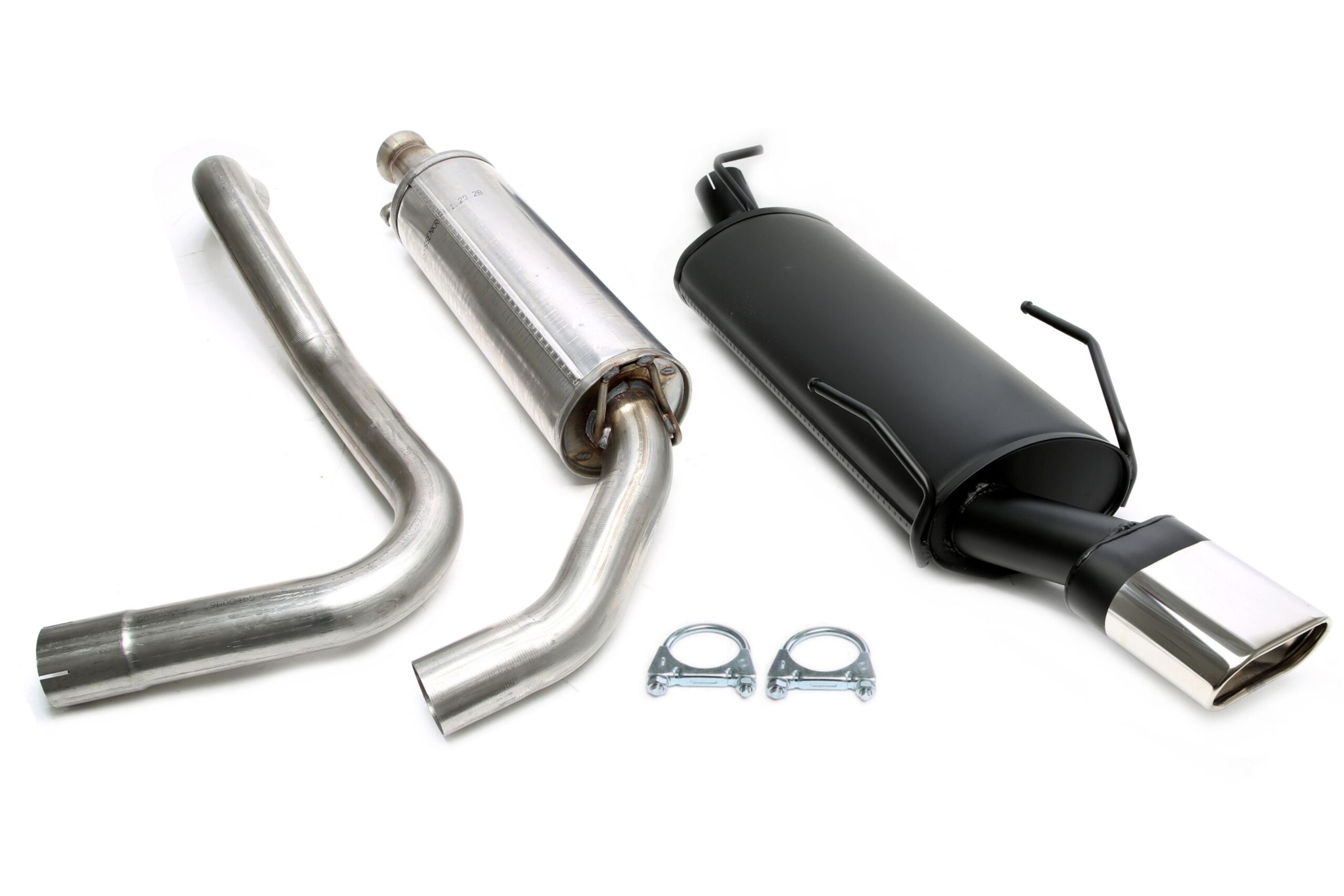 Sportauspuffanlage 1x70x140mm passend für Saab 9-3 2.0T Facelift/Aerovers. II Typ YS3D