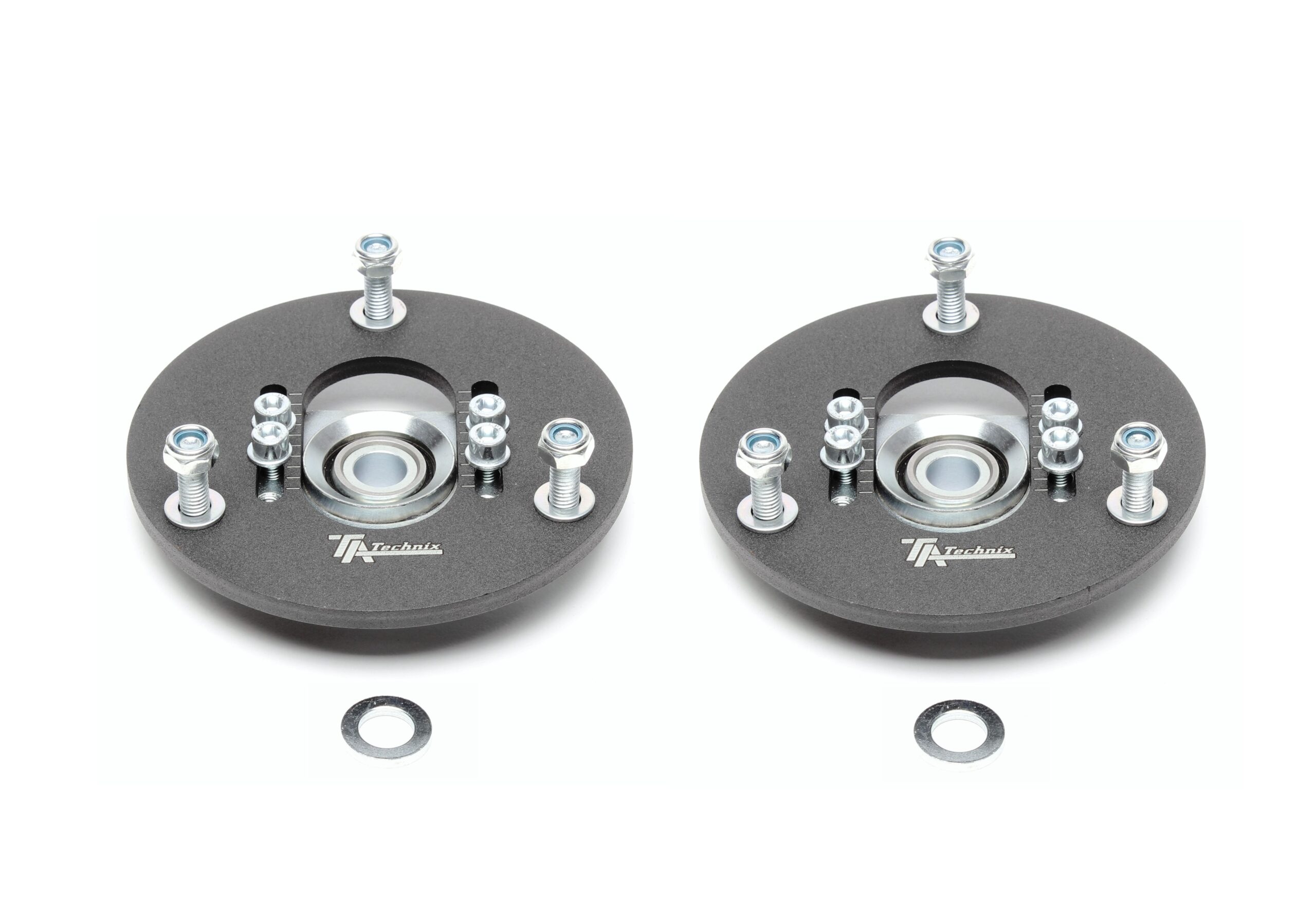 uniball Domlager/ Stützlager / Motorsportdomlager Set Vorderachse passend für BMW 1er (E81/E82/E87/E88)/ 3er (E46/E90-E93)/ 5er (E39/E60/E61)/ 6er Serie (E63/E64)/ X1 (E84)/ X3 (E83)