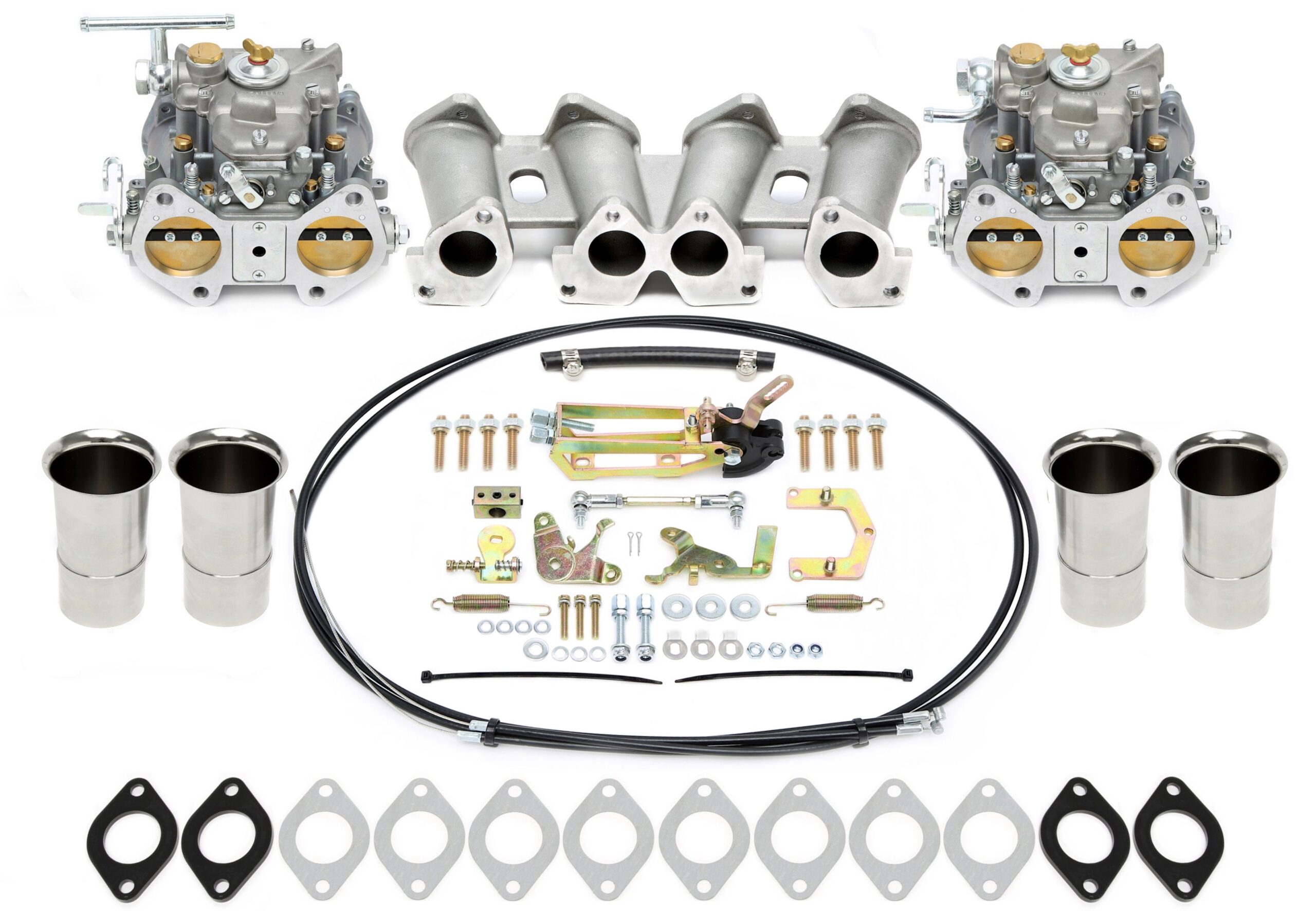 45mm DCOE Vergaser - Komplettkit passend für Seat/VW 2.0l-8V Crossflow Motoren