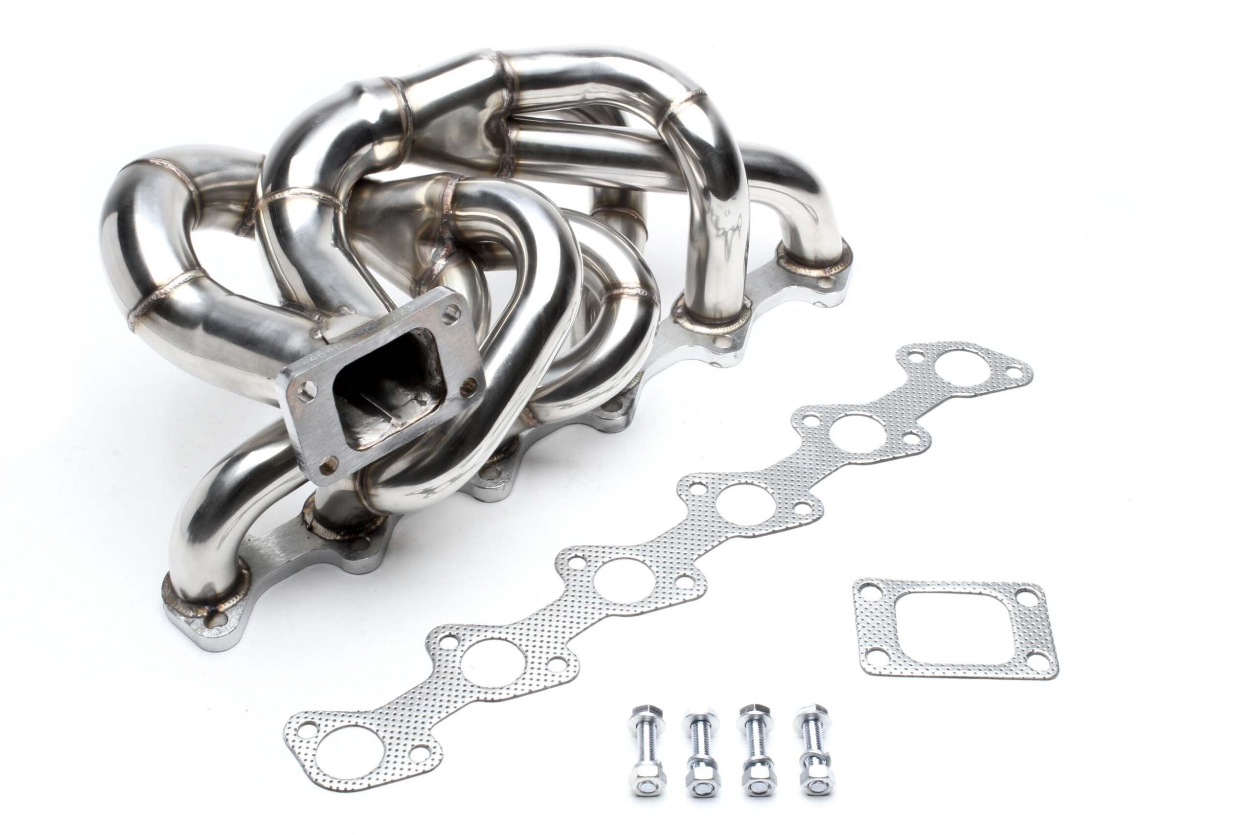 Turbokrümmer/Stossaufladungskrümmer Edelstahl mit T3 Flansch/ passend für BMW 3er+5er /M20 Motoren
