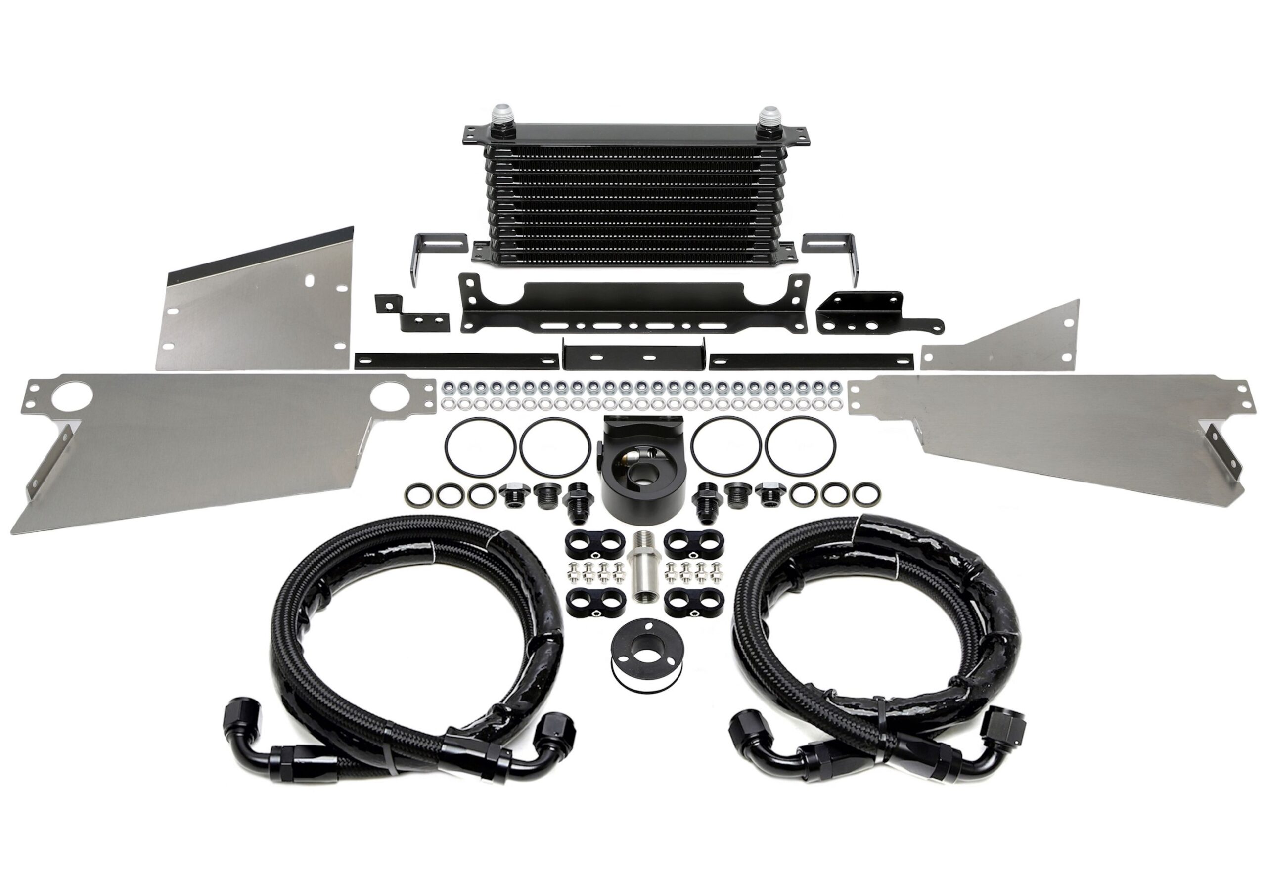 Aluminium Ölkühler-Kit passend für Toyota GT86 (ZN6) / Subaru BRZ (ZC6)