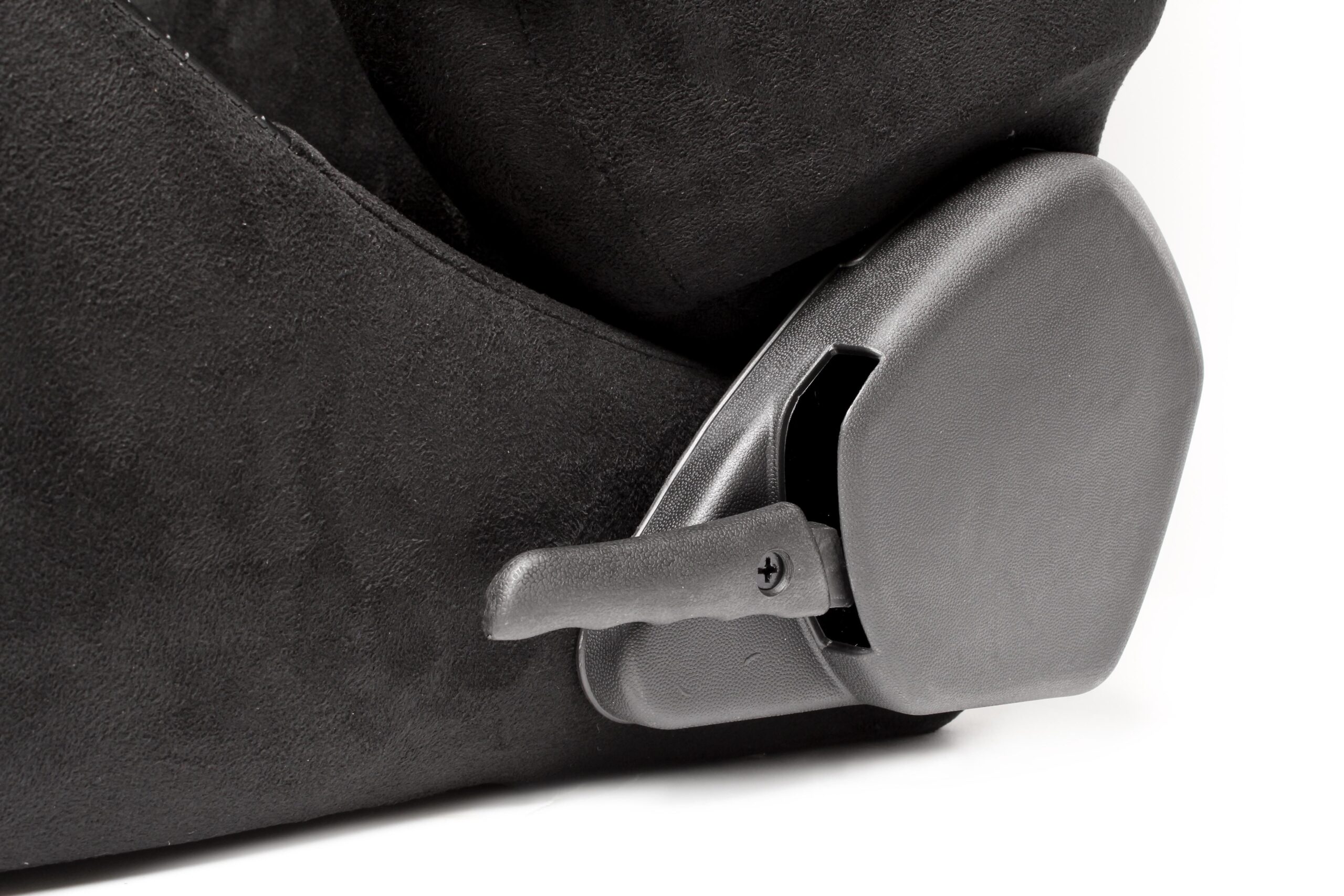 Sportsitz - schwarz, Alcantara, verstellbar, links