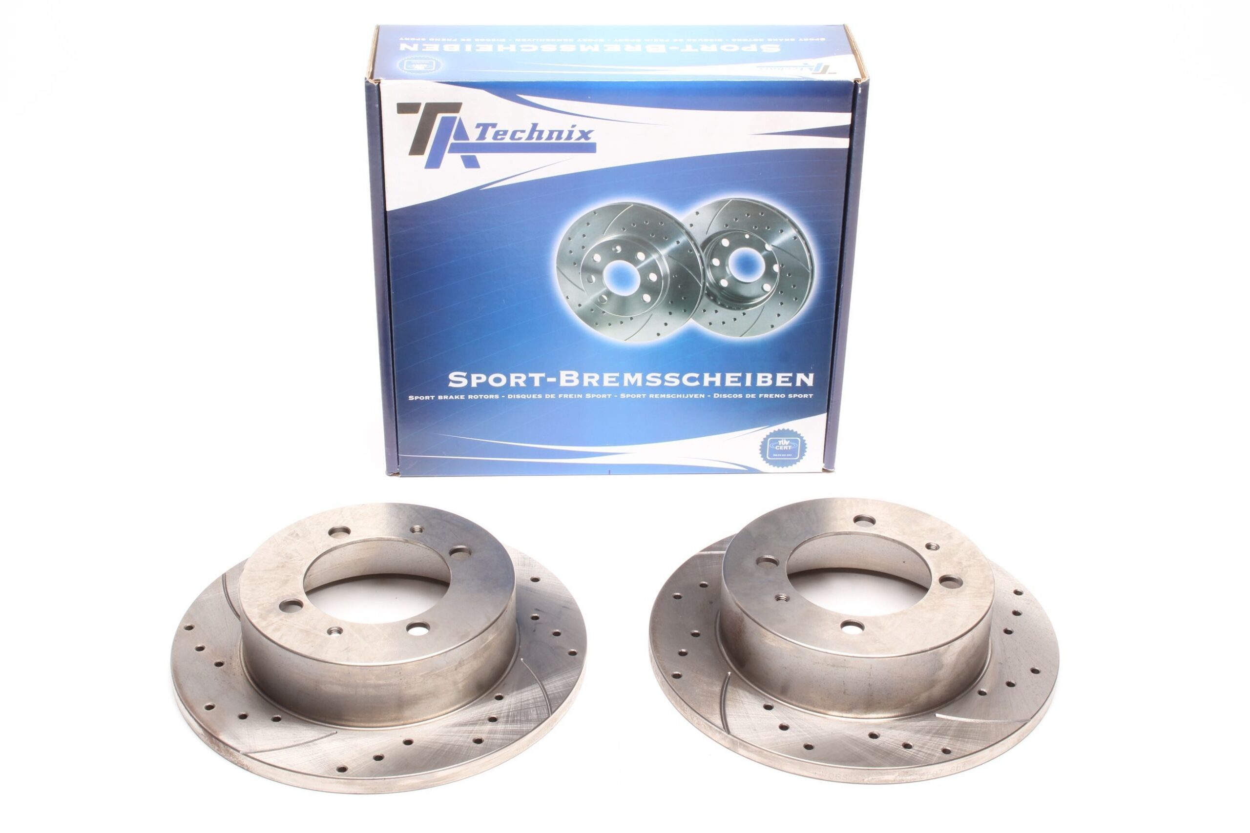 Sport Bremsscheiben Satz Hinterachse passend für Hyundai Sonata II+ III