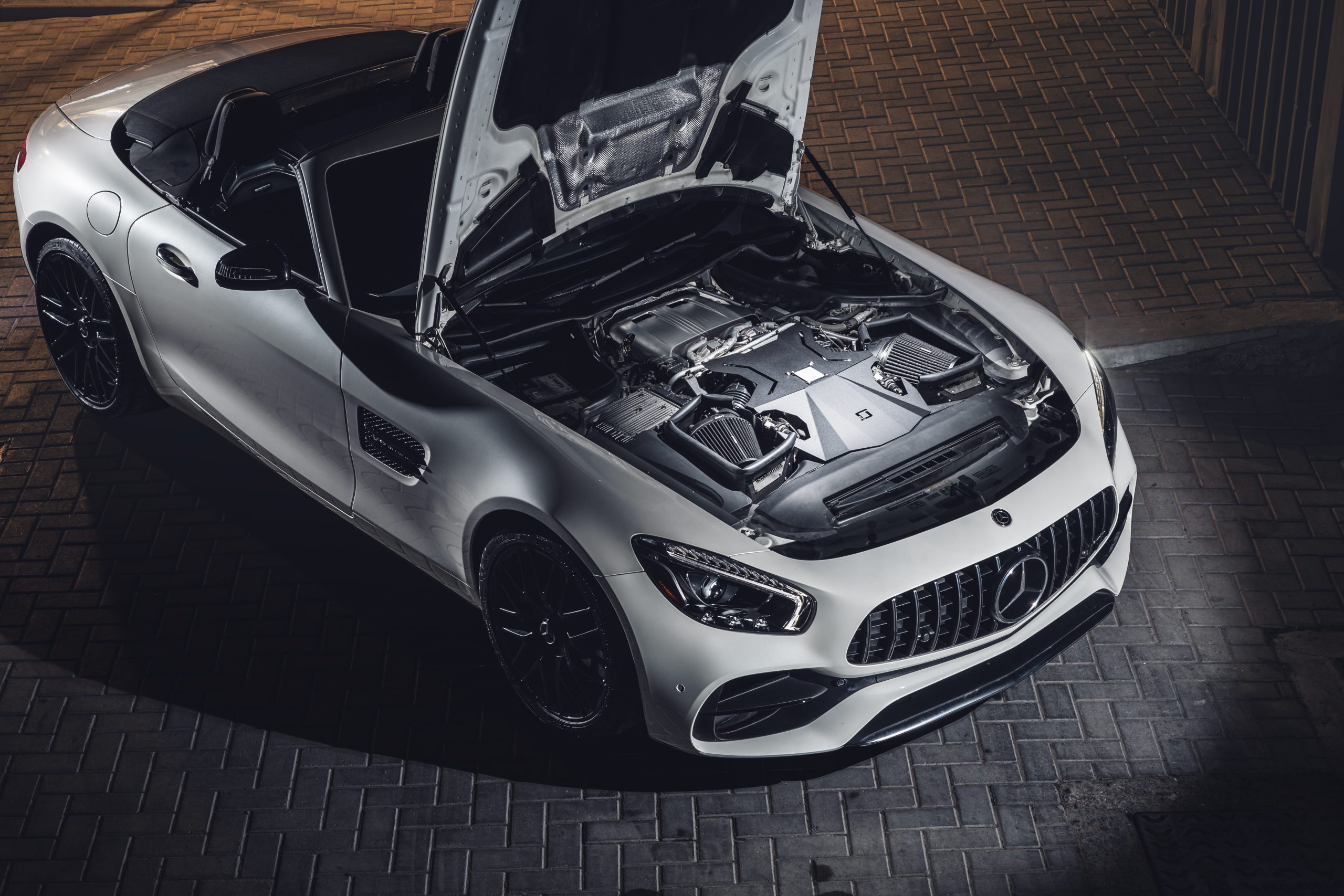 Cold Air Intake passend für Mercedes-Benz AMG GT GTS GTC GTR (C190 R190) – BlackBoost