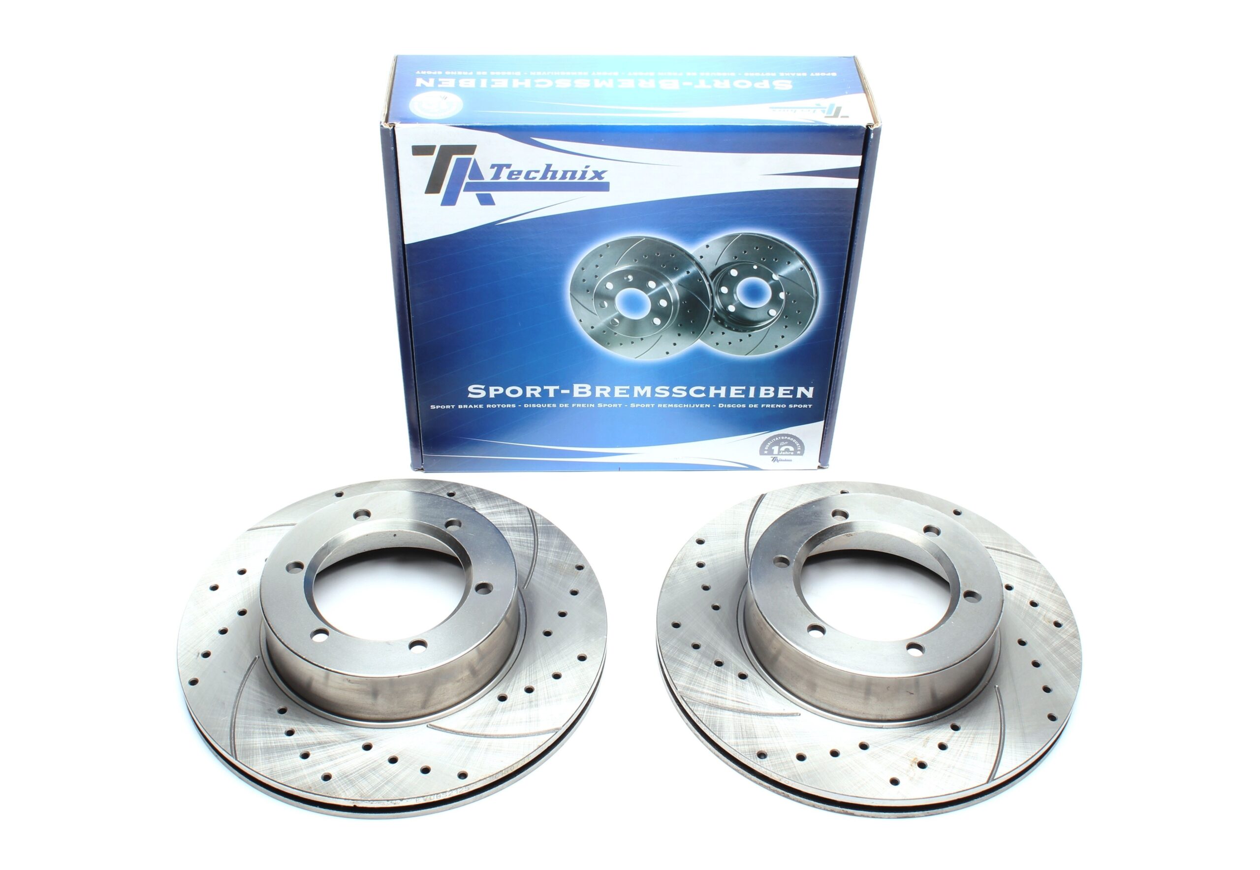 Sport Bremsscheiben Satz Vorderachse passend für Toyota Hilux II Pick-up / VW Taro