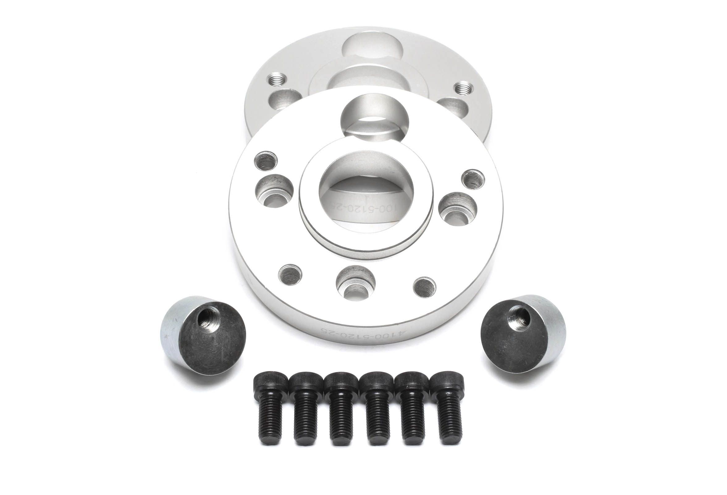 Lochkreisadapterset 25mm pro Seite/50mm pro Achse/4x100 auf 5x120