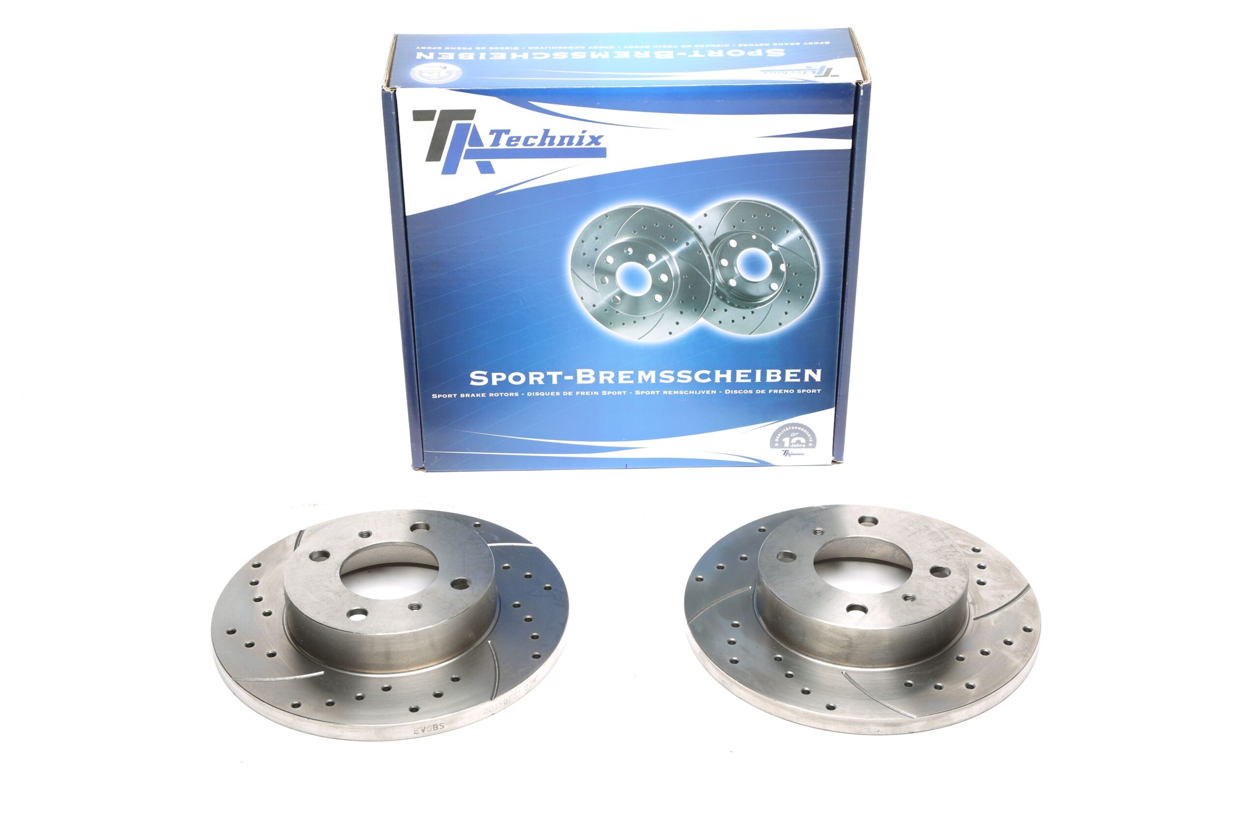 Sport Bremsscheiben Satz Vorderachse passend für Mitsubishi Colt IV / Lancer V / Proton Wira