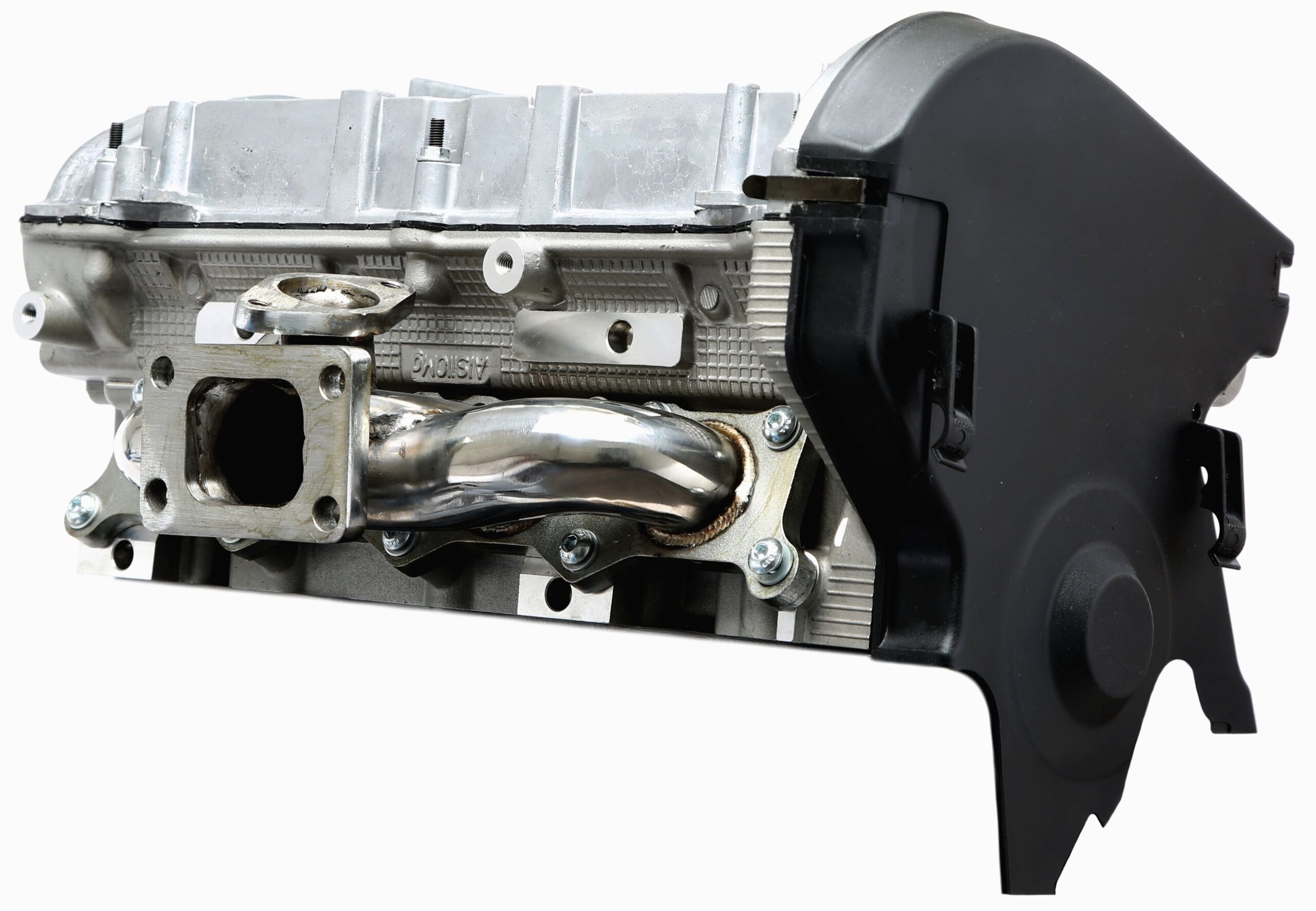 Edelstahl Turbokrümmer mit T3 Flansch/mit Wastegate Anschluß 1.8T Motoren passend für Audi / Seat / Skoda / VW