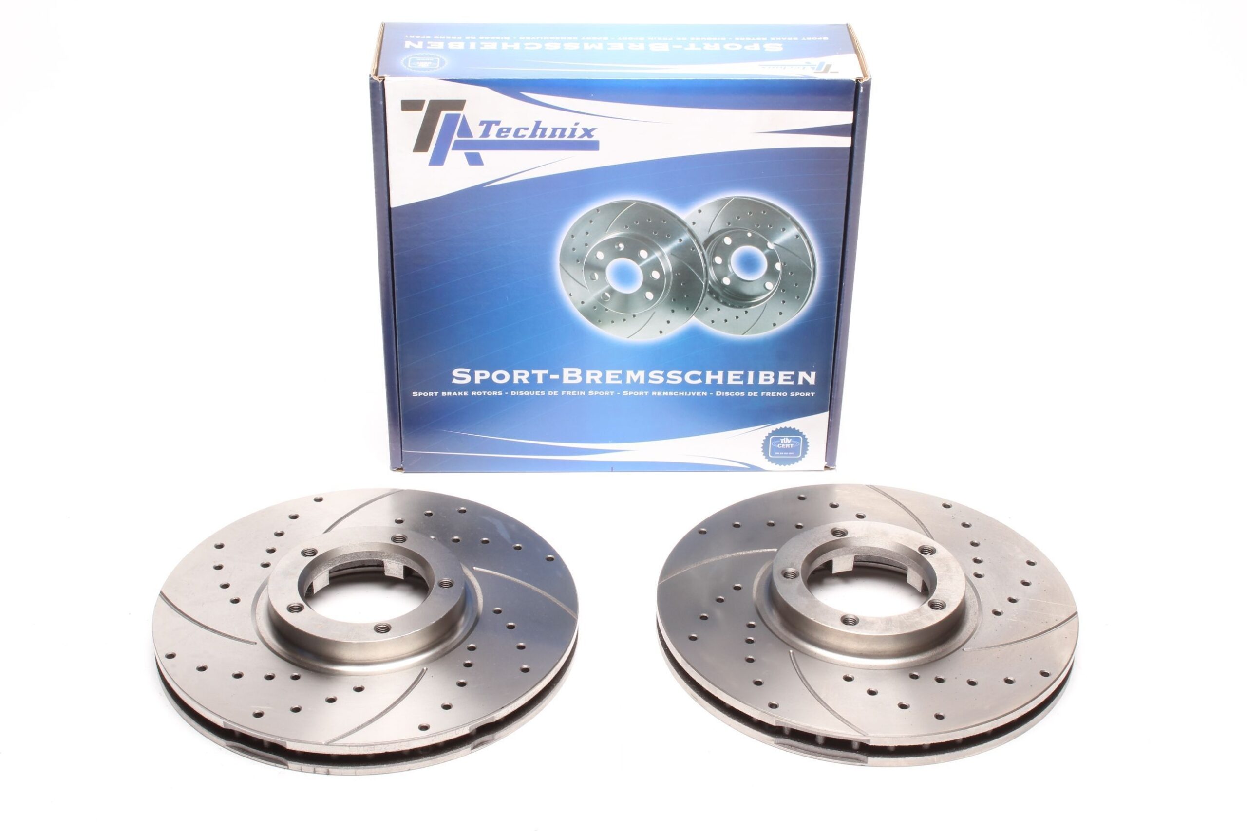 Sport Bremsscheiben Satz Vorderachse passend für Ford Transit Bus / Transit Kasten / Transit Pritsche / Transit Tourneo