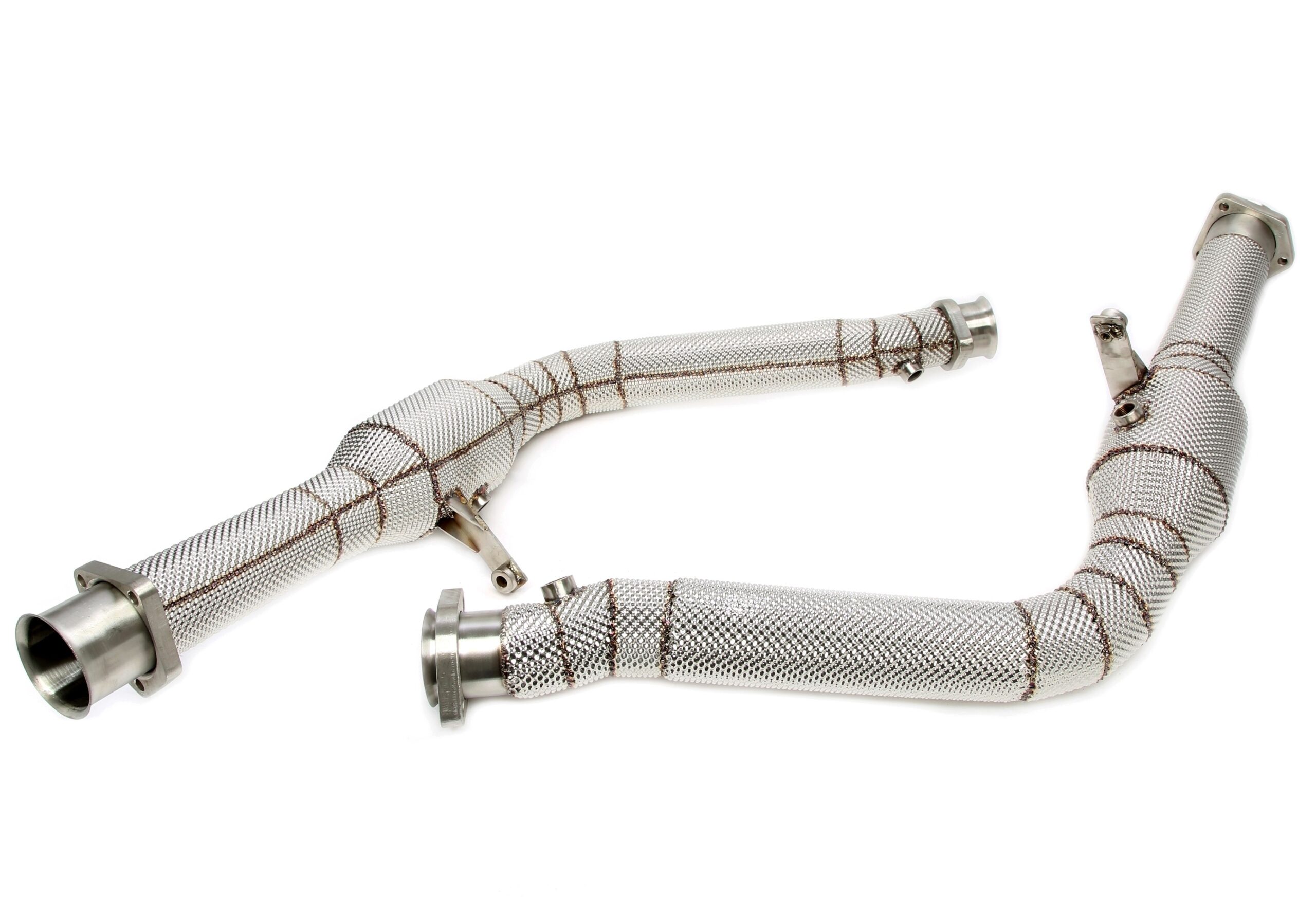 Downpipe mit Hitzeschild und Katalysator passend für Mercedes Benz G-Klasse G63 AMG W463 - Motorcode M157