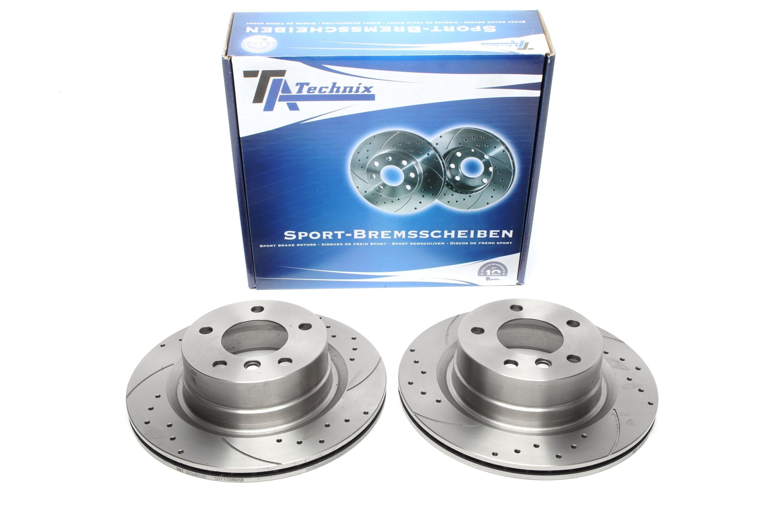 Sport Bremsscheiben Satz Vorderachse passend für BMW 1er Coupe E82, - Cabriolet E88