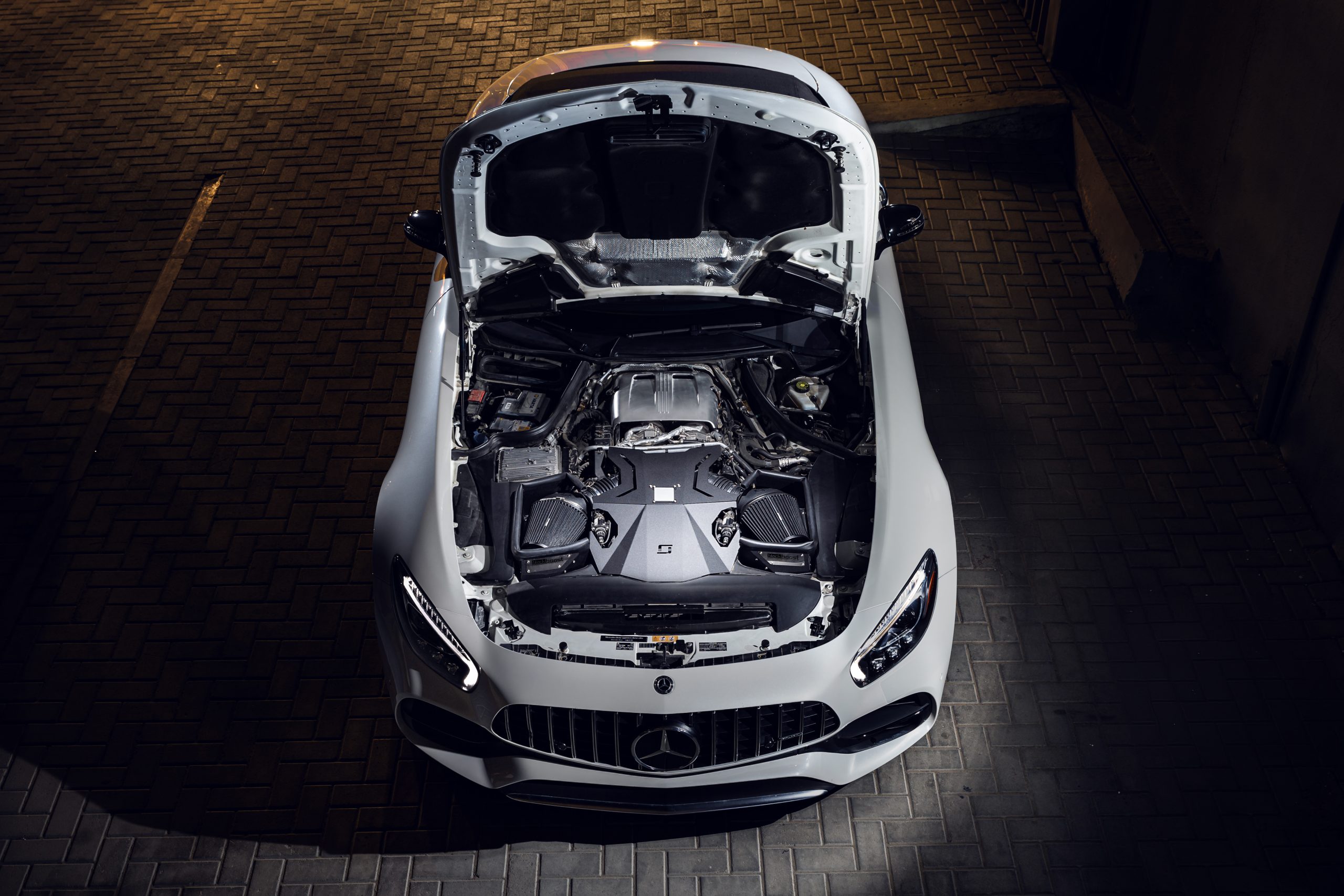 Cold Air Intake passend für Mercedes-Benz AMG GT GTS GTC GTR (C190 R190) – BlackBoost