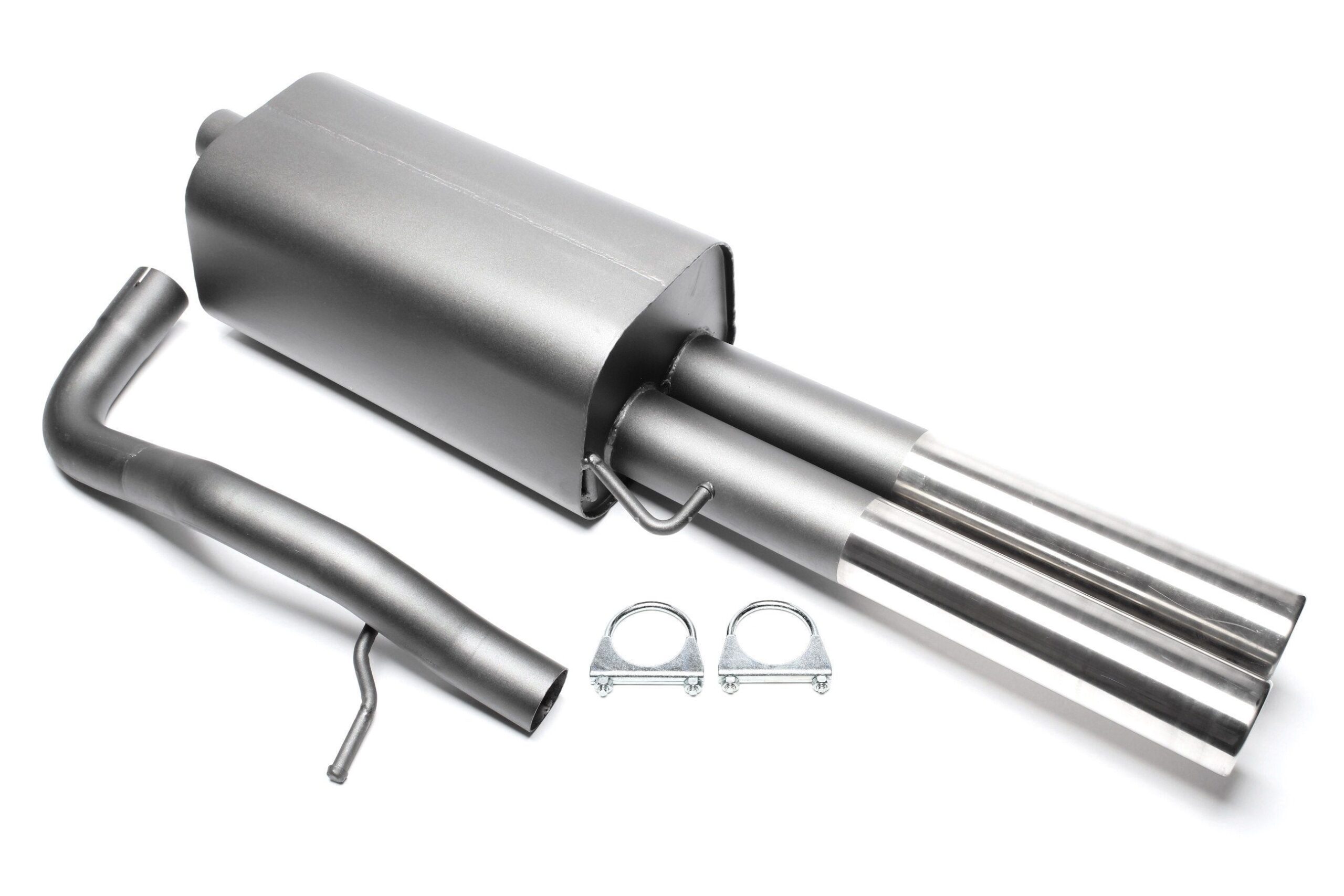 Sportendschalldämpfer 2x76mm passend für Audi A4, Typ B5