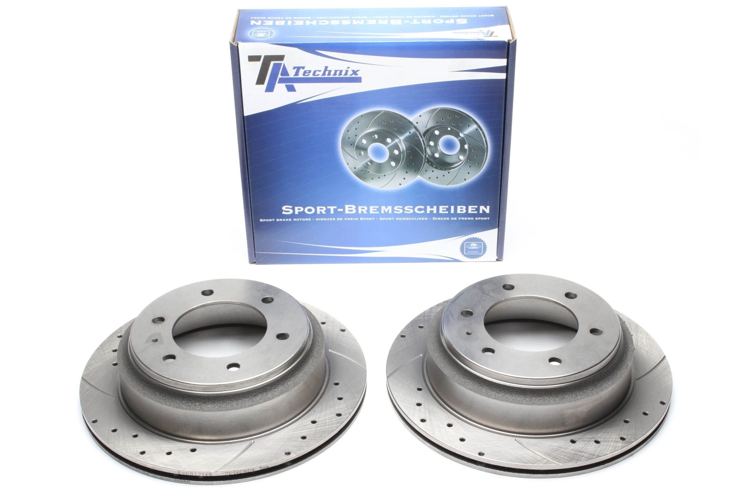 Sport Bremsscheiben Satz Hinterachse passend für Honda Civic/Opel Frontera A+ B/Monterey A+ B
