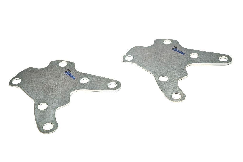 Adapterplatten Set zur Sturzverstellung Hinterachse passend für Audi A3 (8L), TT (8N)/ Seat Inca, Leon, Toledo II (1M)/ Skoda Octavia, Roomster (1U/1Z/5J)/ VW Bora, Golf IV (1J), Caddy II (6K), New Beetle (9C)