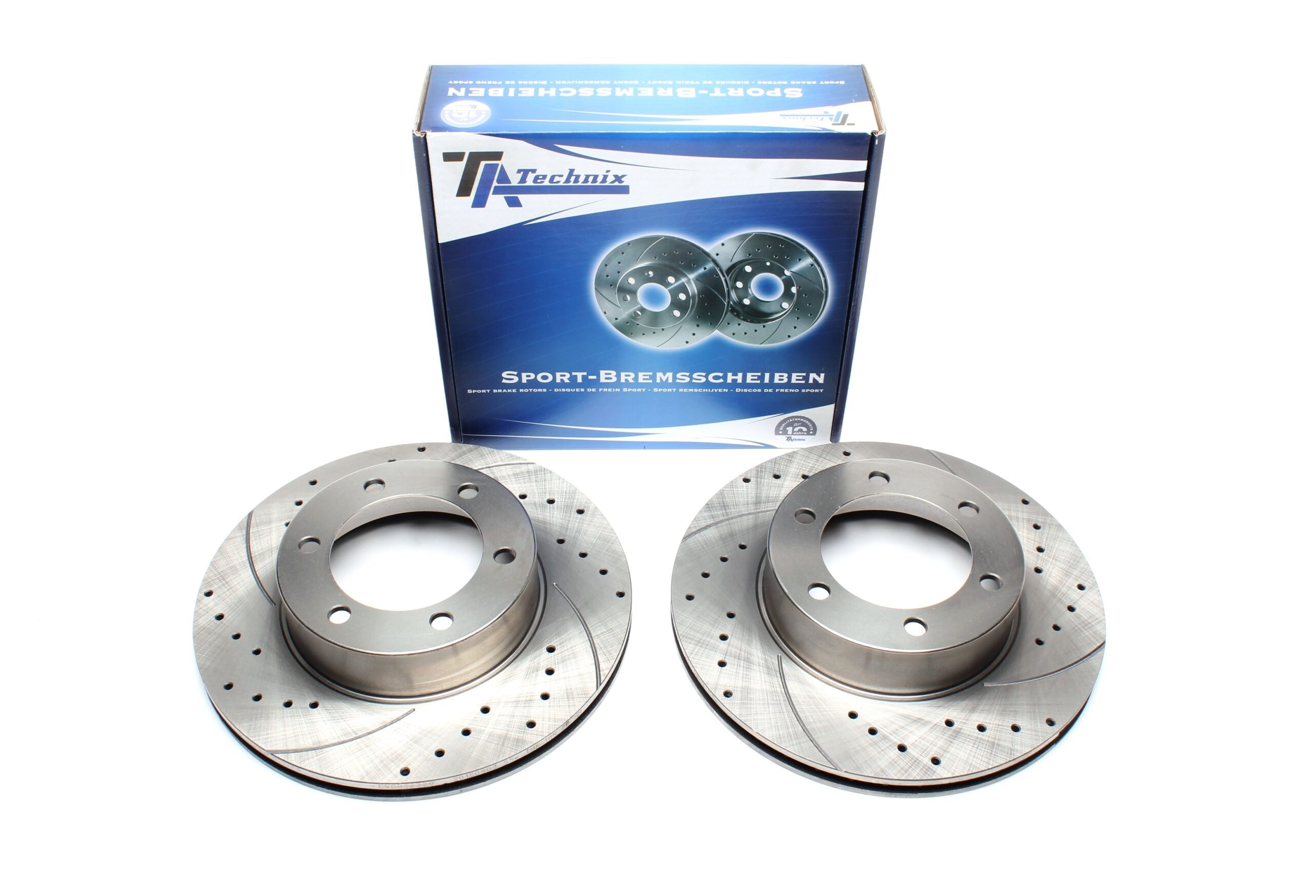 Sport Bremsscheiben Satz Vorderachse passend für Toyota Land Cruiser 90 / 4 Runner