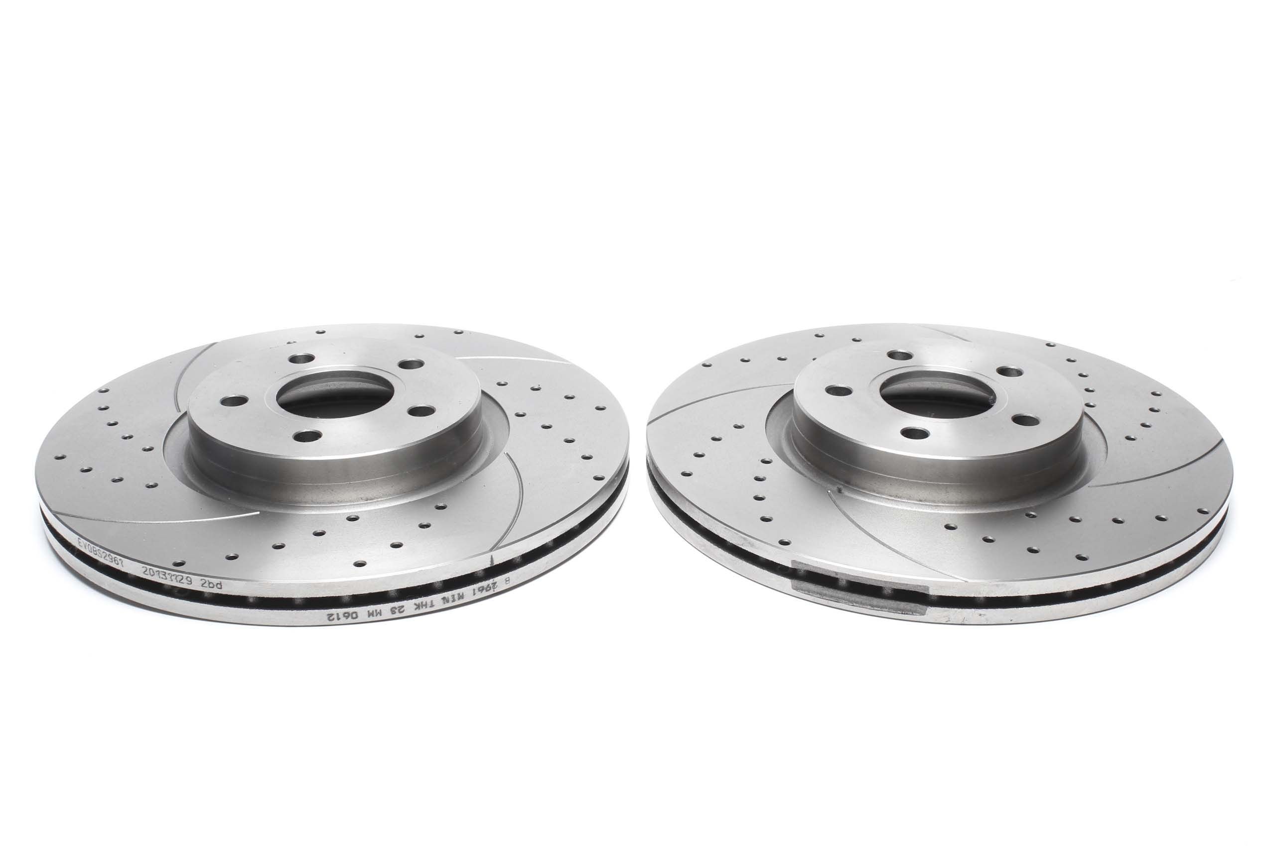 Sport Bremsscheiben Satz Vorderachse passend für Volvo C70 II Cabriolet/S40 II/V50